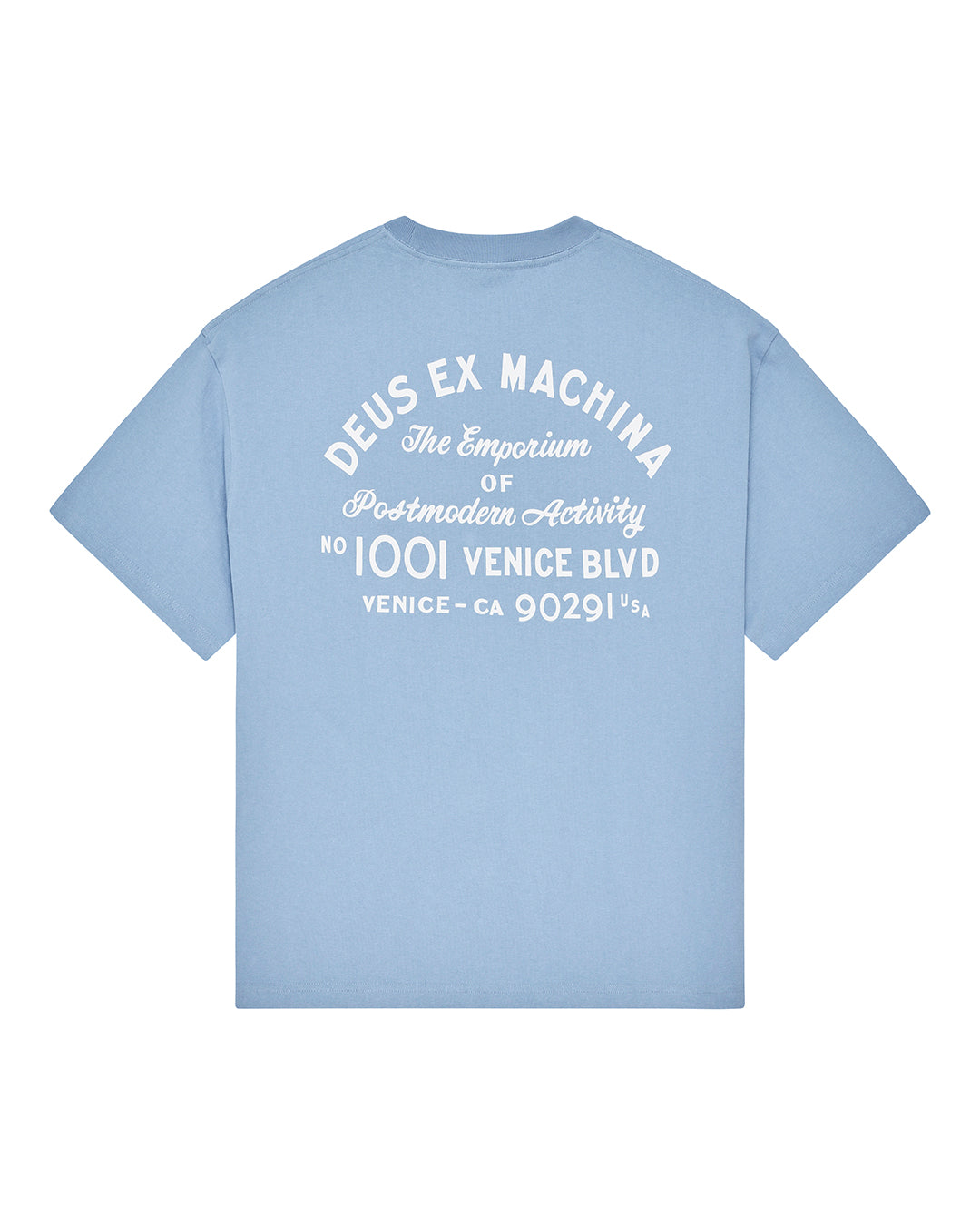 Deus - Venice Sign Tee - Glacier Blue