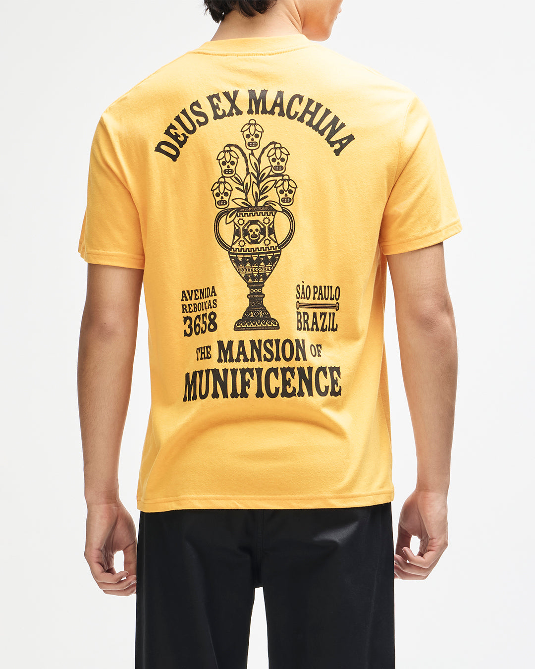 Deus - Sao Paulo Ceramic Tee - Radiant Yellow