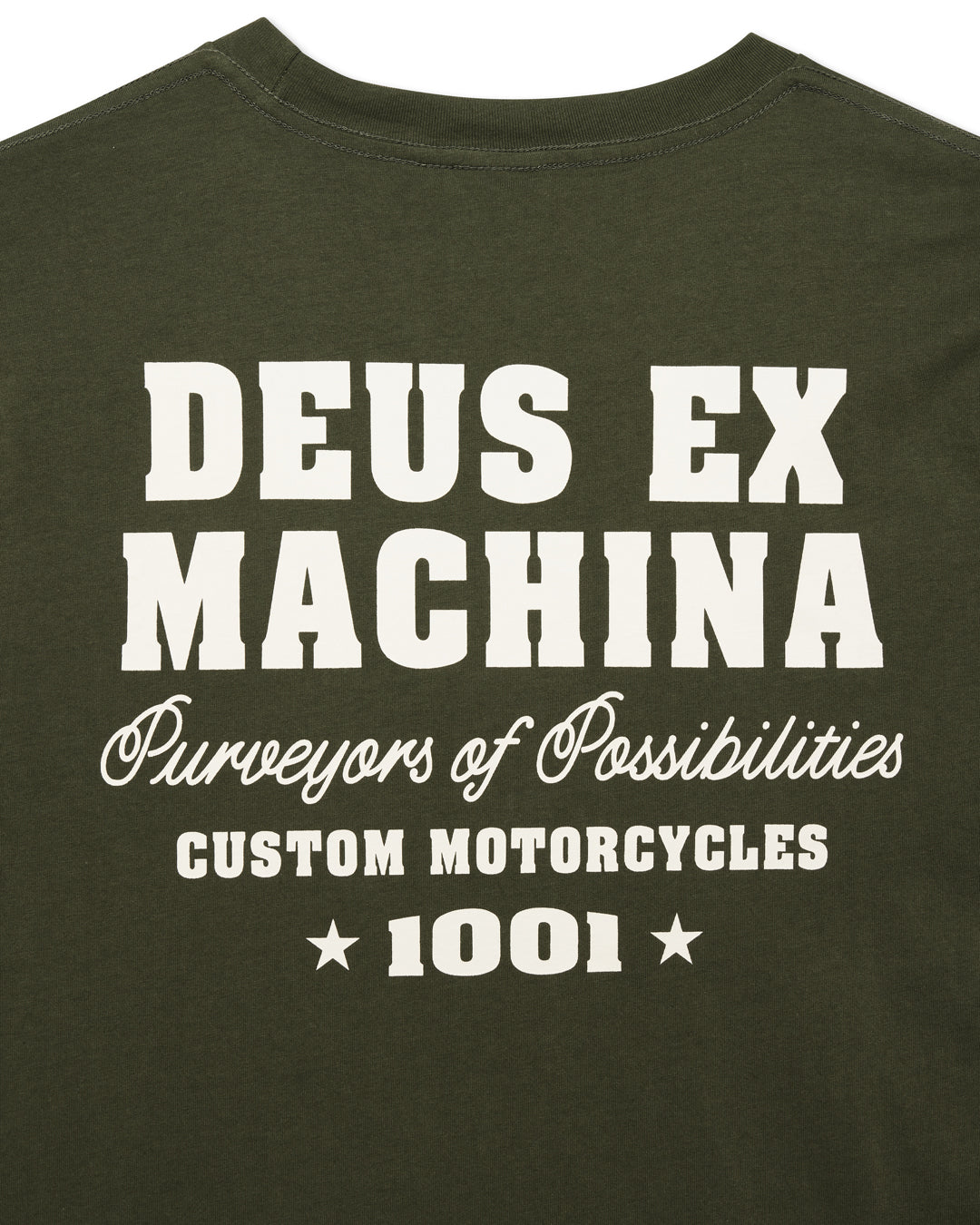 Deus - Gumshoe Tee - Cypress Green