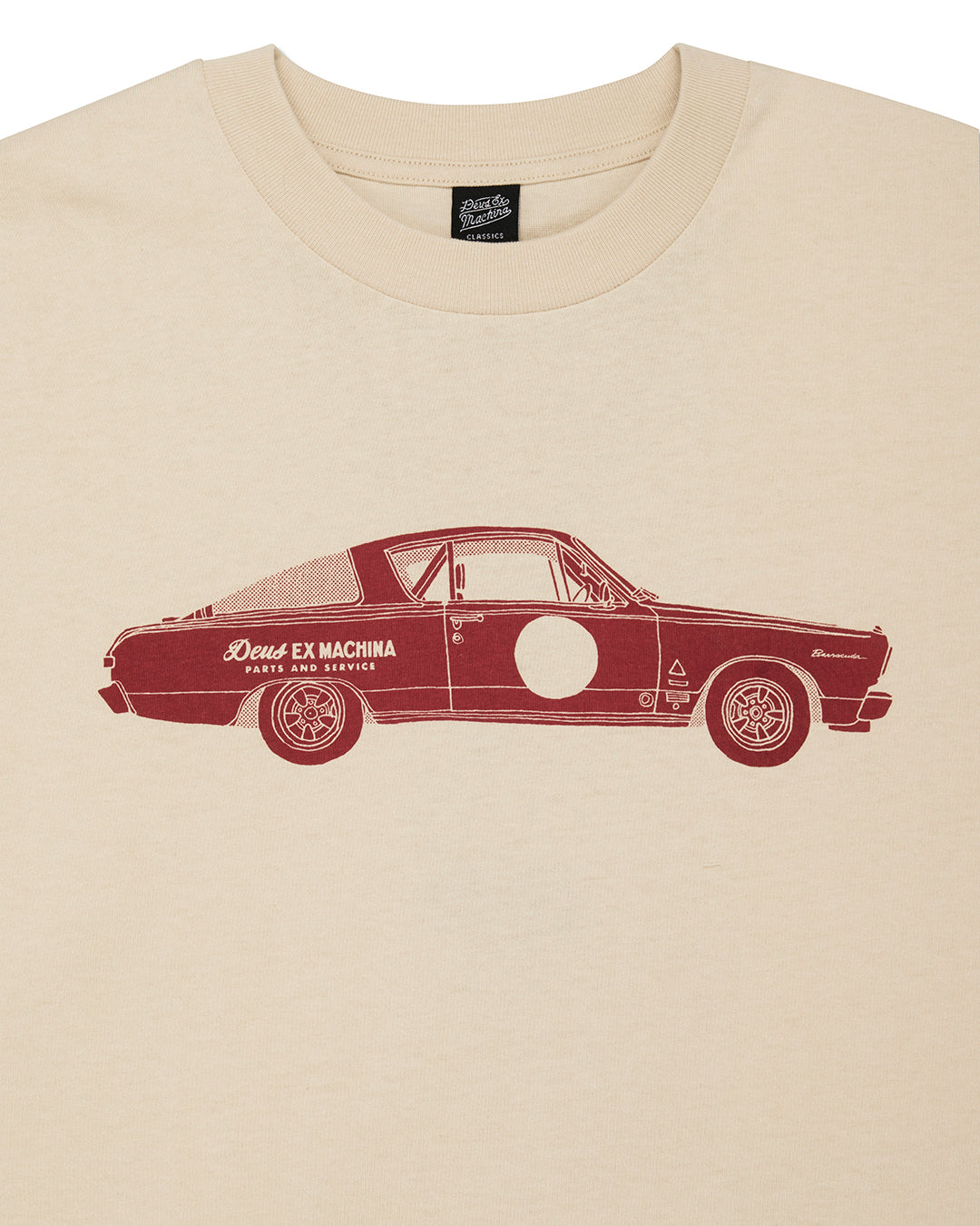 Deus - Fast Lodge Tee - Seedpearl