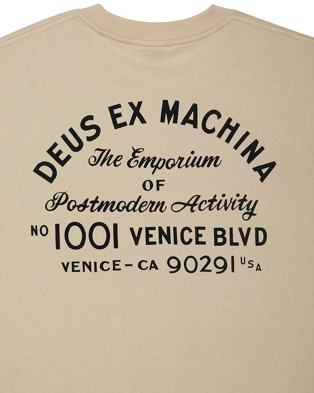 Deus - Fast Lodge Tee - Seedpearl