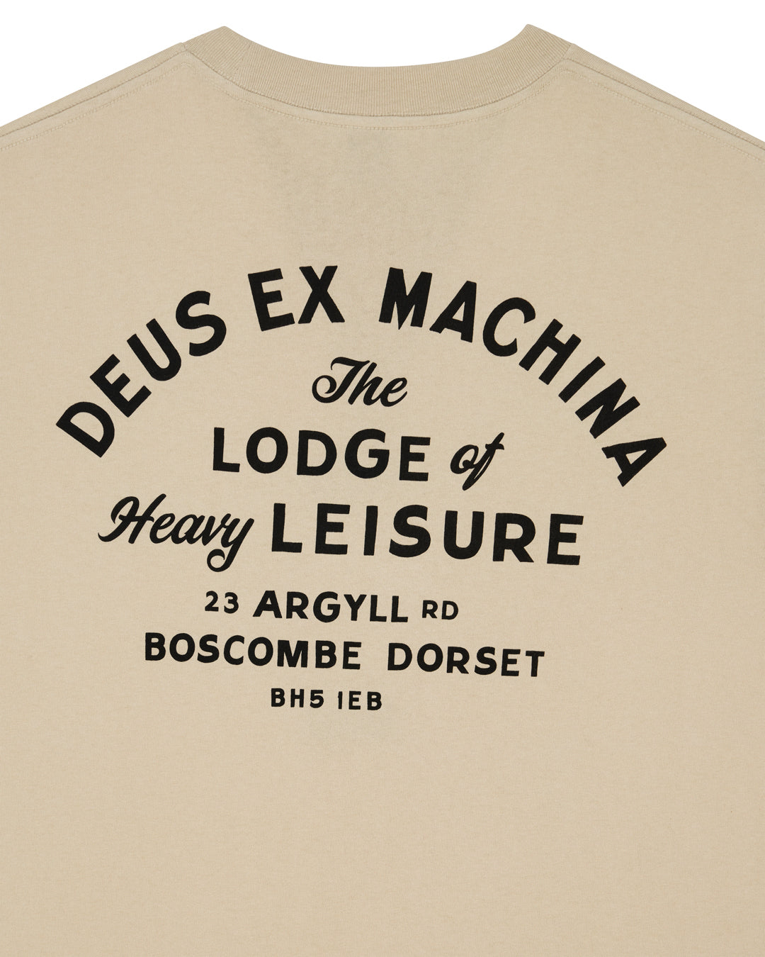 Deus - Mini Tee - Pebble White