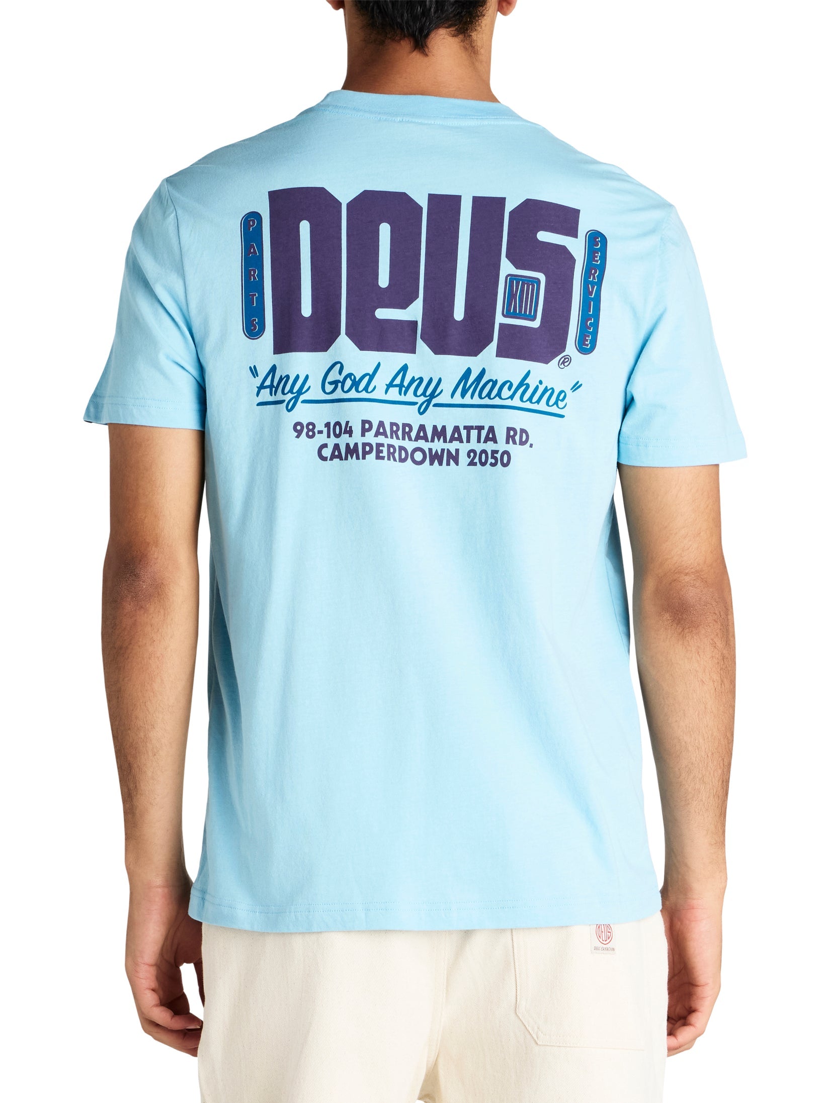 Deus - Outage Tee - Sky Blue