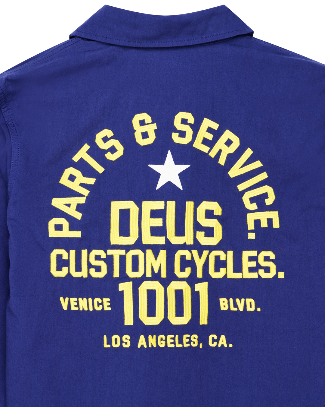 Deus - Teller Drizzler Jacket - Mechanic Blue