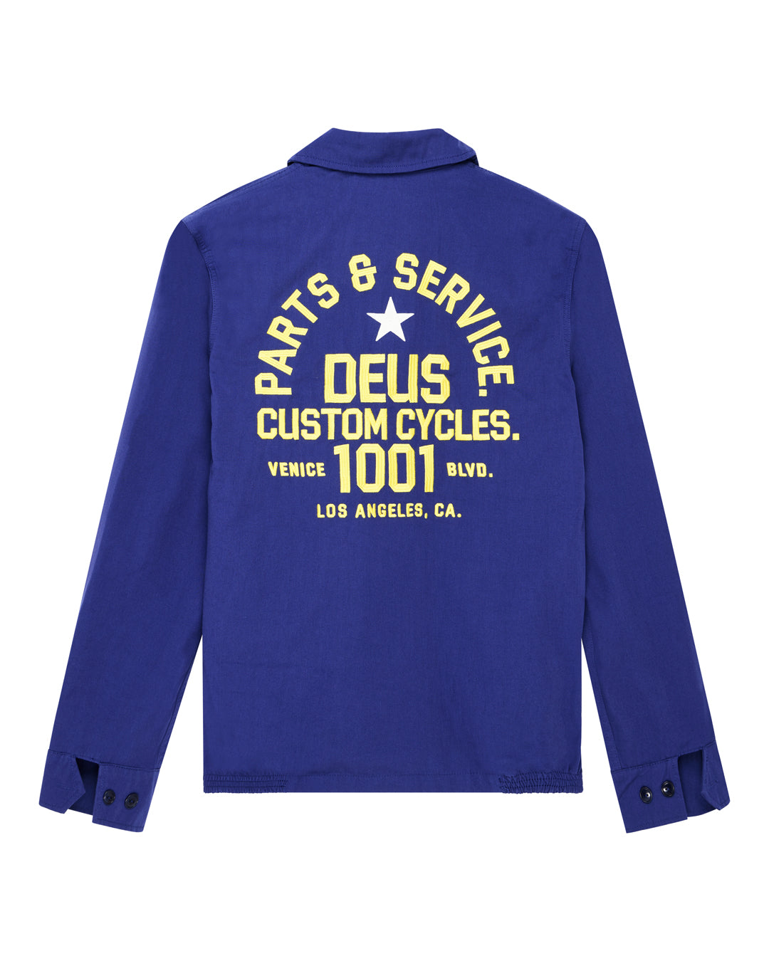 Deus - Teller Drizzler Jacket - Mechanic Blue