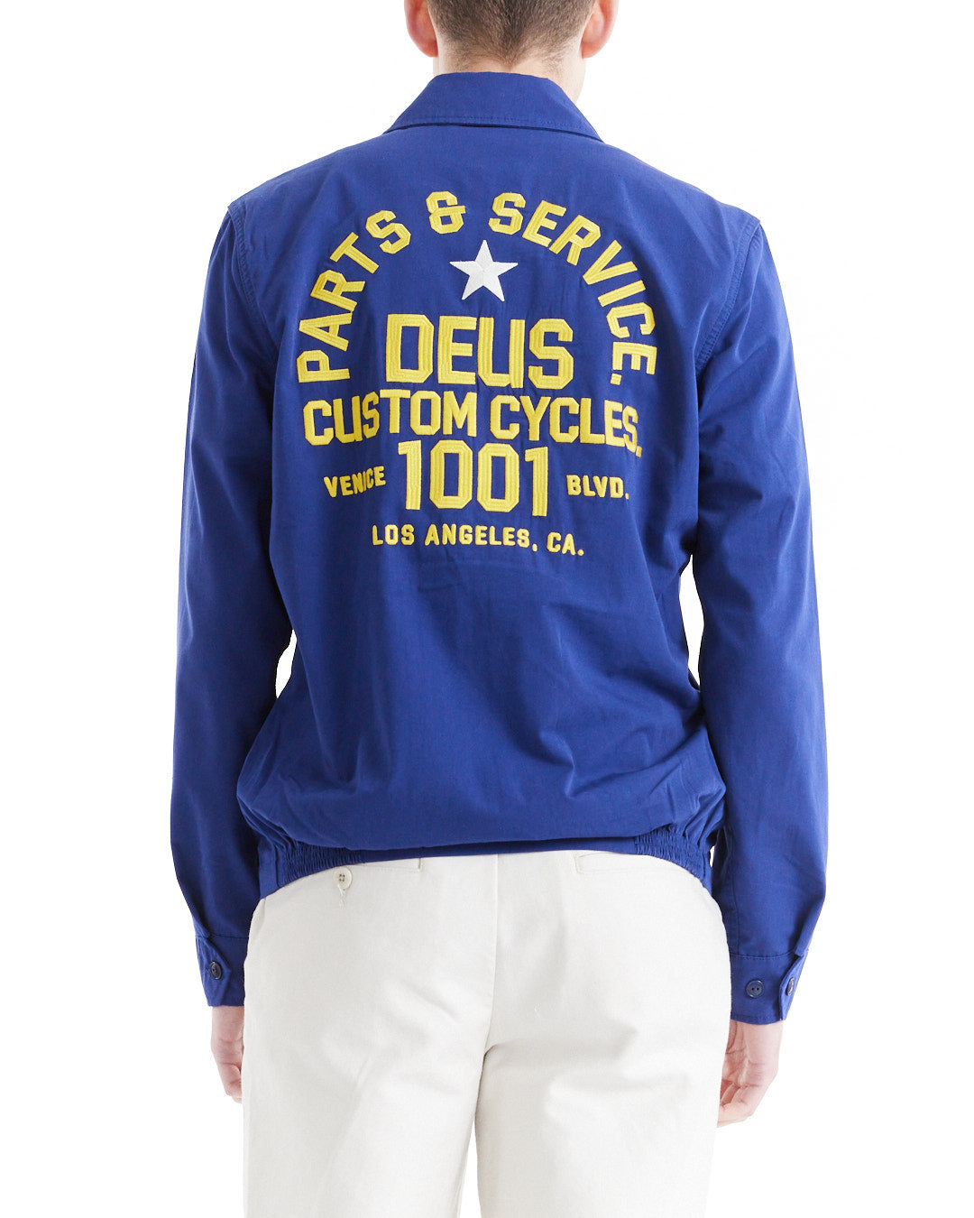 Deus - Teller Drizzler Jacket - Mechanic Blue