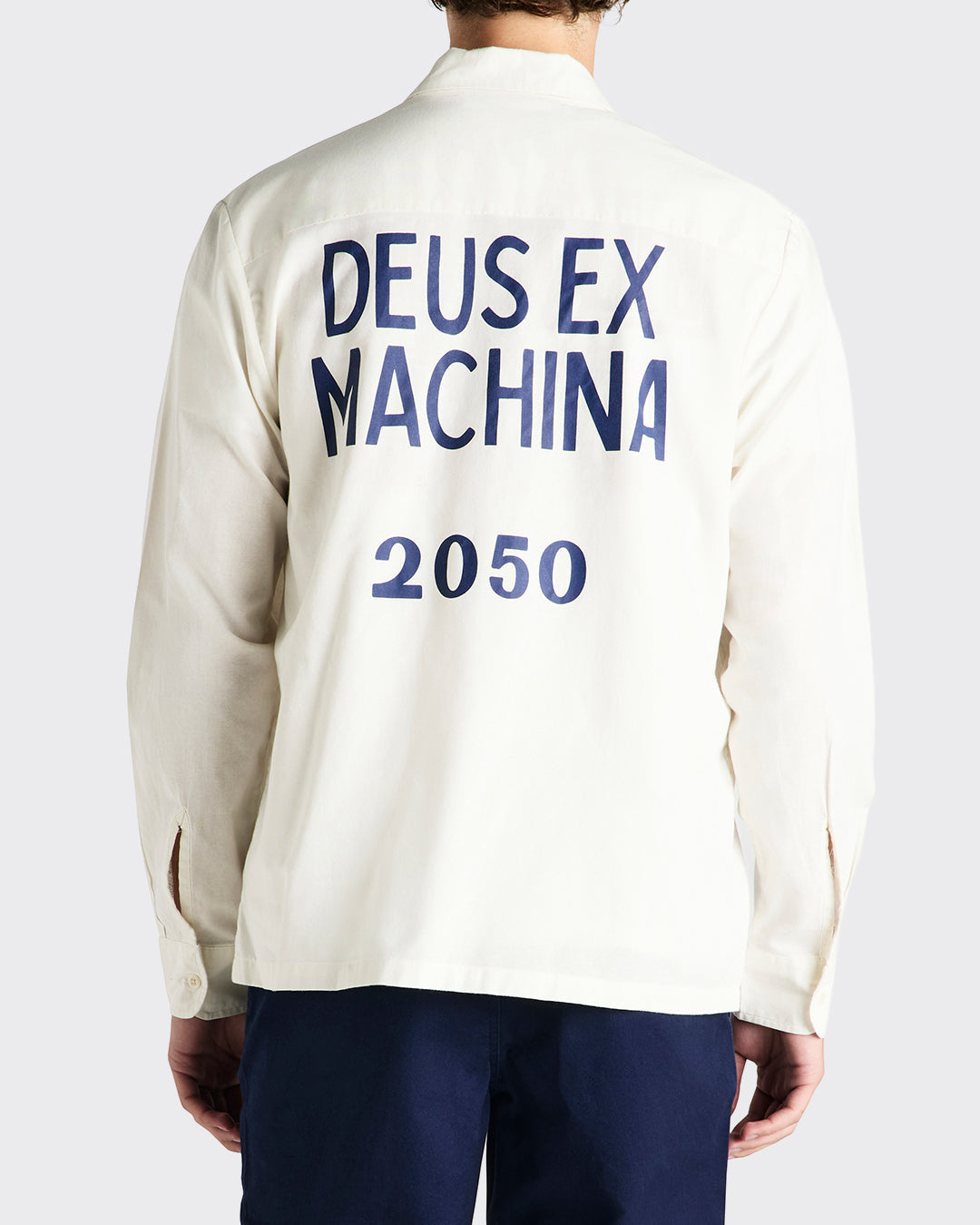 Deus - Forecourt LS Shirt - Vintage White