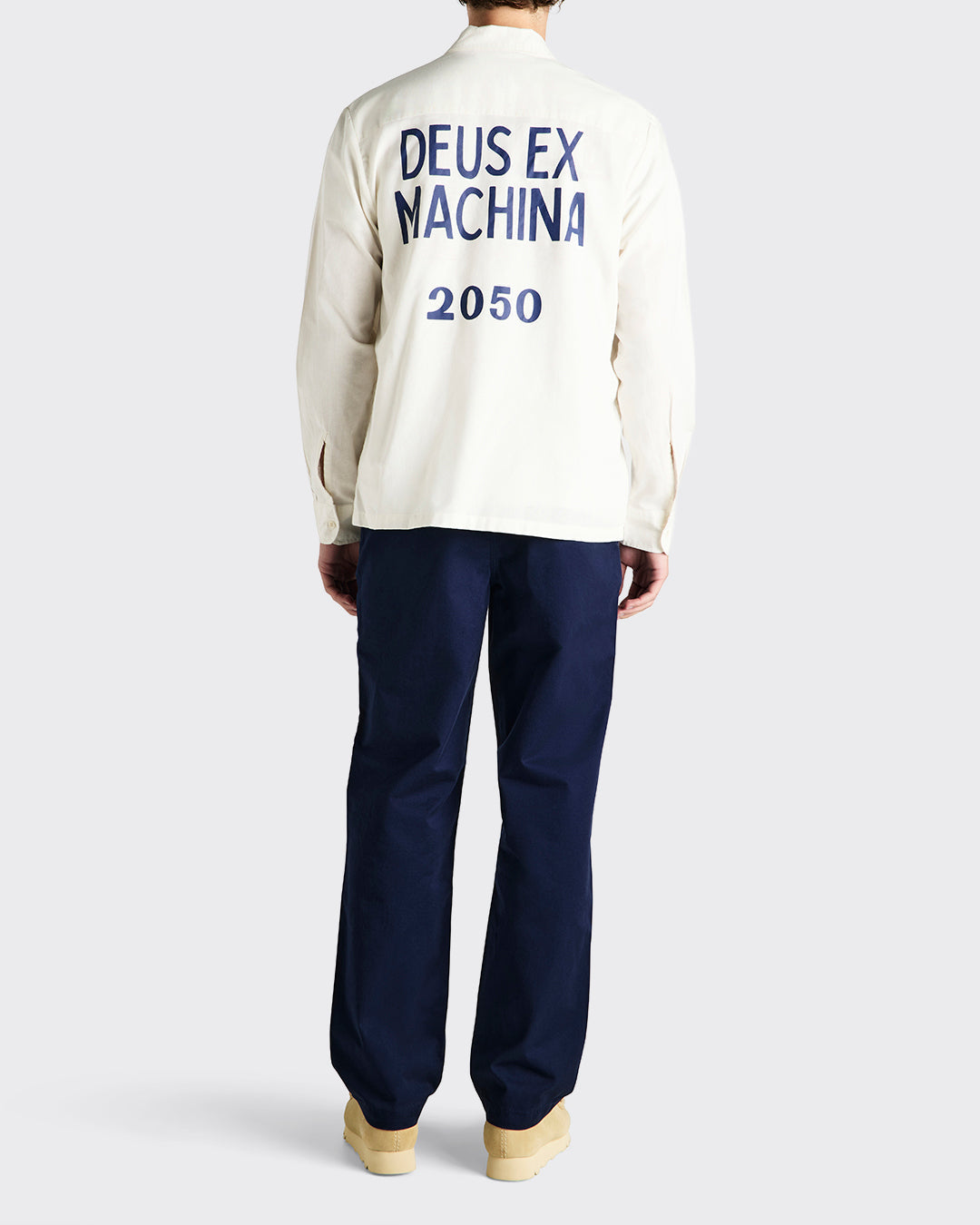 Deus - Forecourt LS Shirt - Vintage White