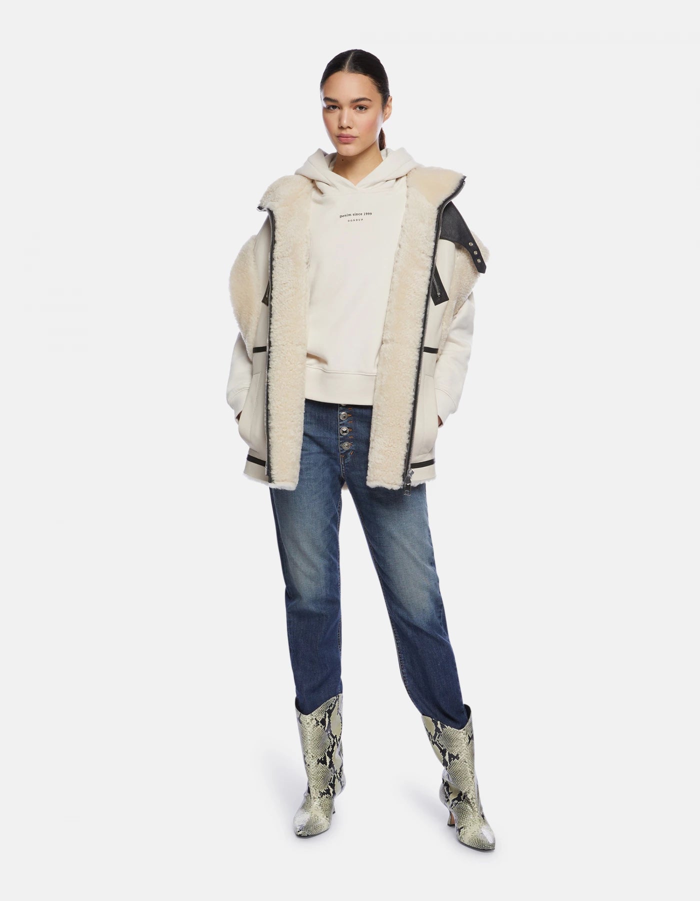 Dondup - Koons Loose Fit Stretch Denim Jean - Blue