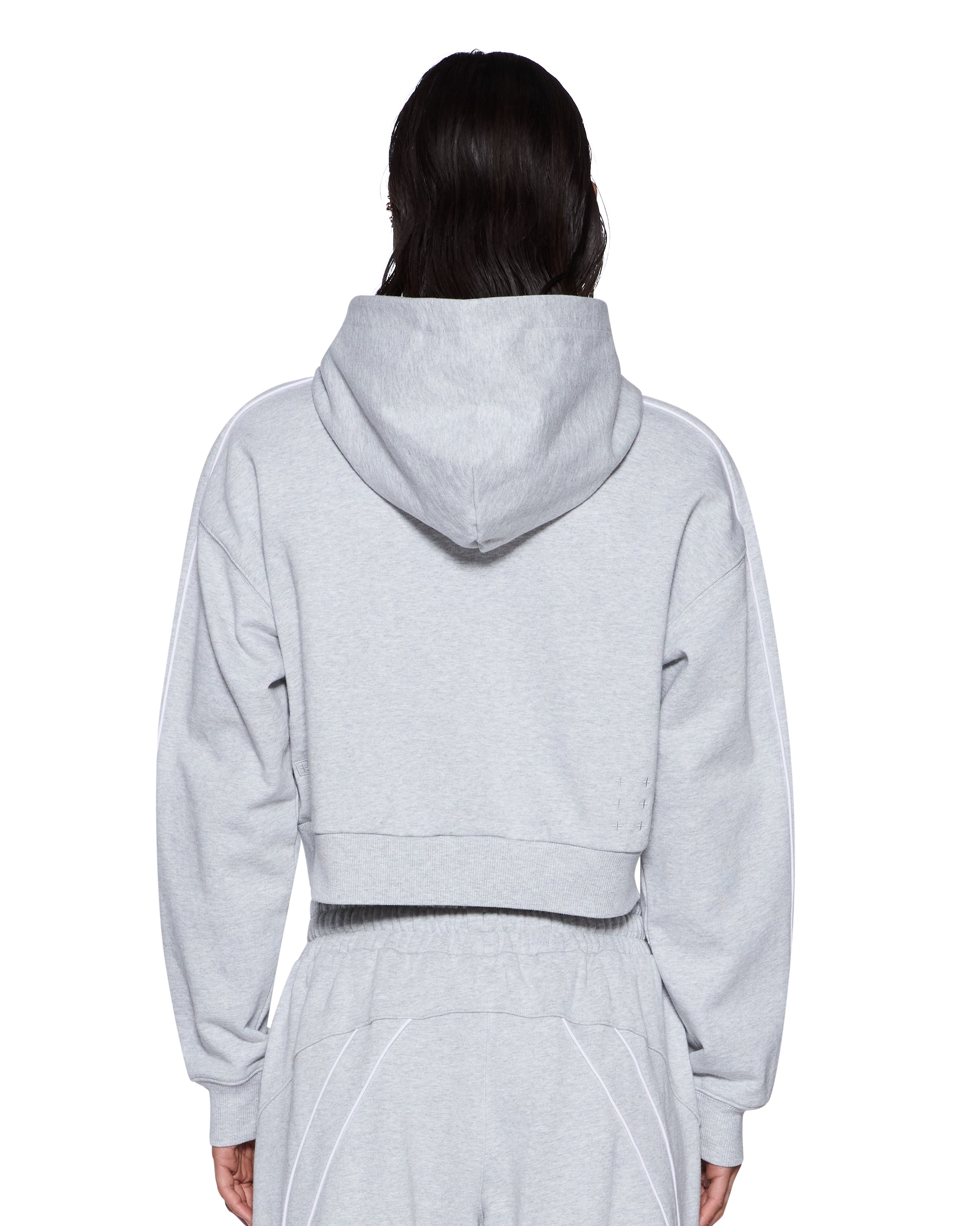 Ksubi - College Origin Zip Hoodie - Grey Marle