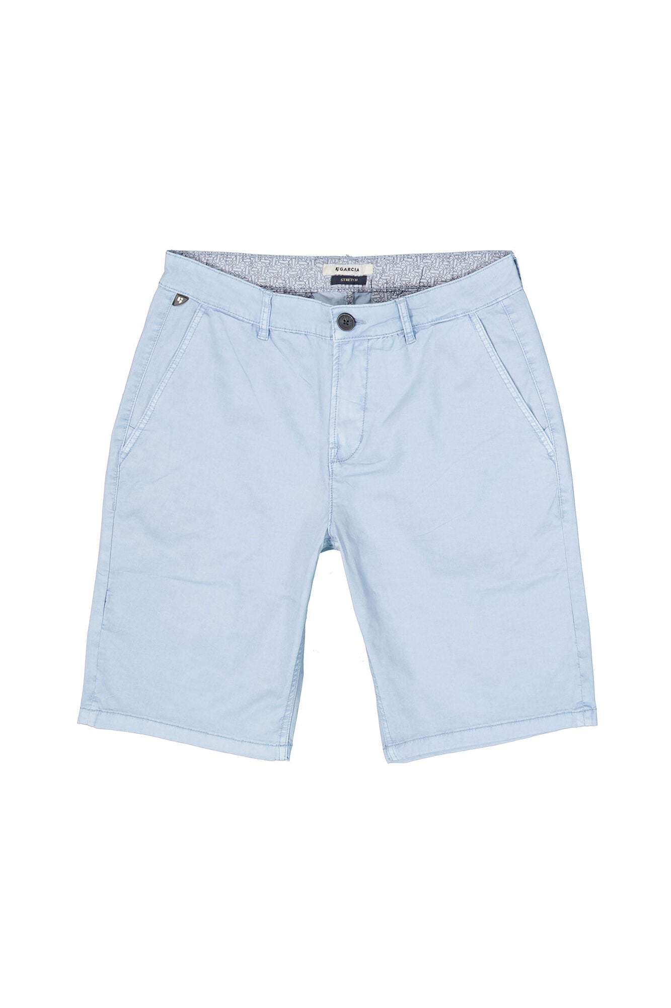 Garcia - Regular Chino Short - Dusty Blue