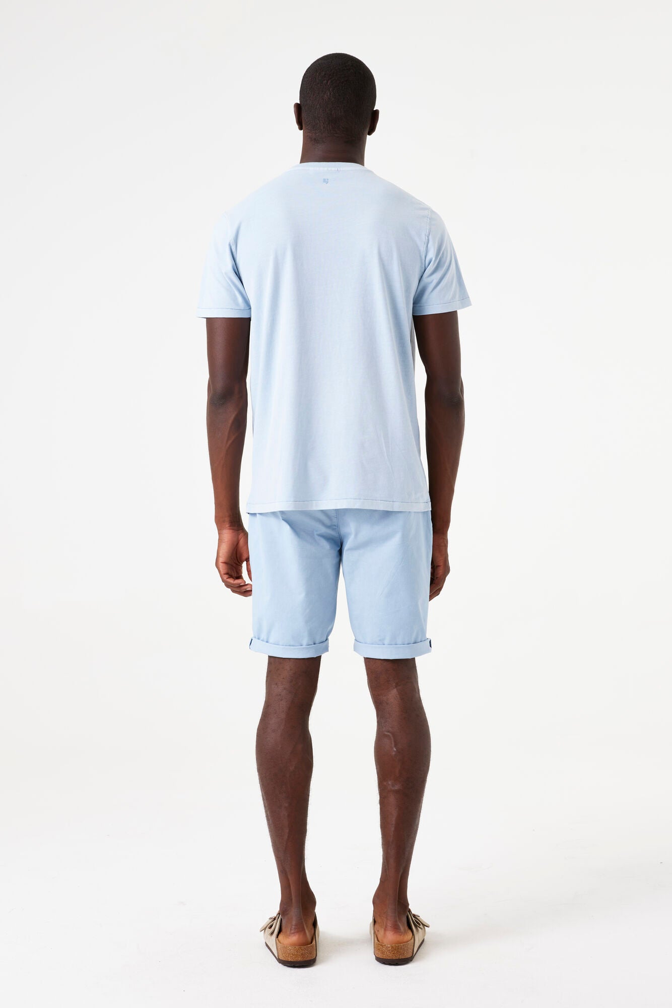 Garcia - Regular Chino Short - Dusty Blue