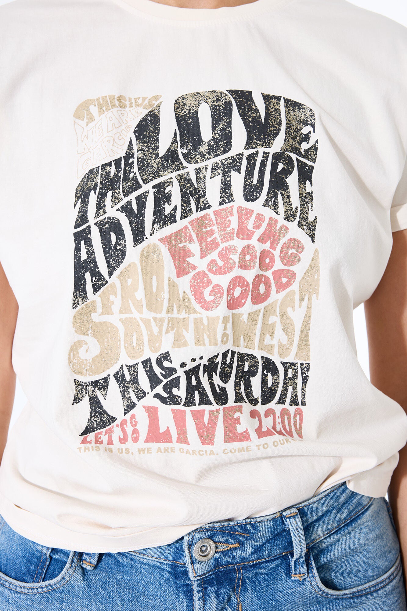 Garcia - Love Adventure Tee - Whitecap
