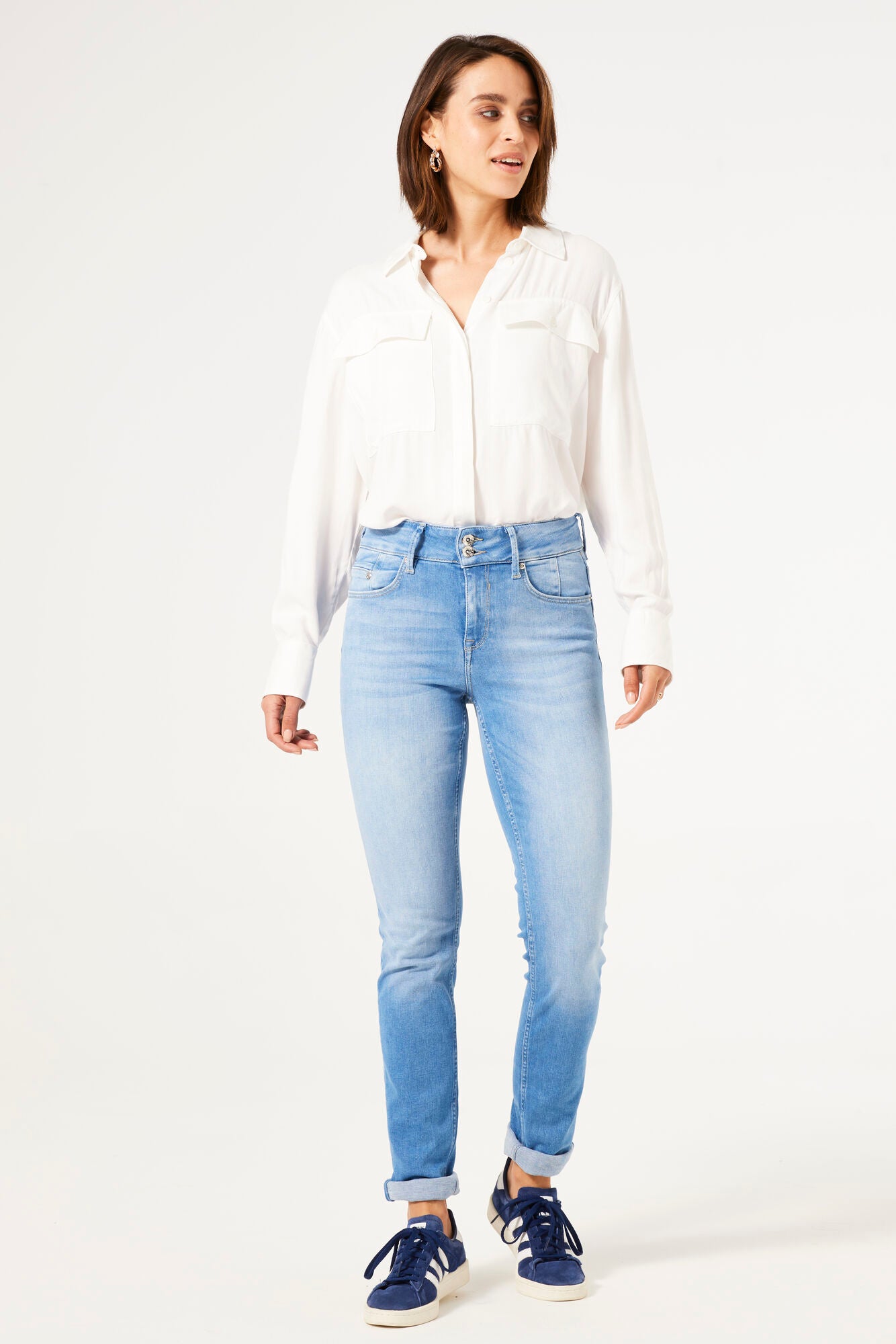 Garcia - Caro Jean - Medium Used Sky Blue