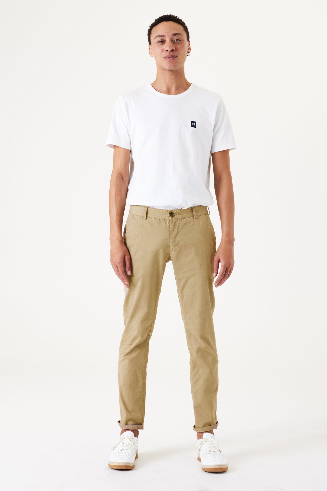 Garcia - Slim Fit Chino Pant - Hessian