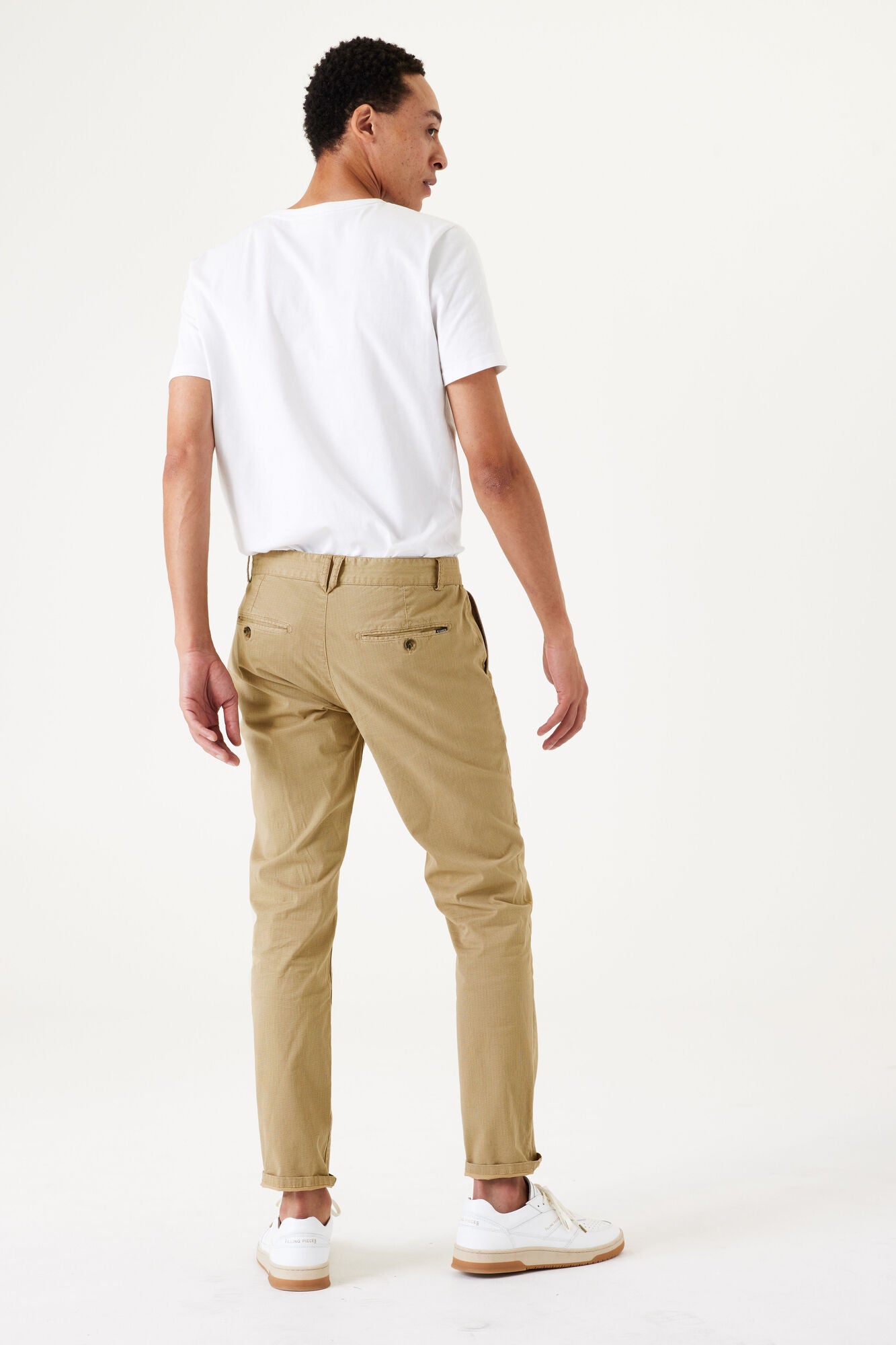 Garcia - Slim Fit Chino Pant - Hessian