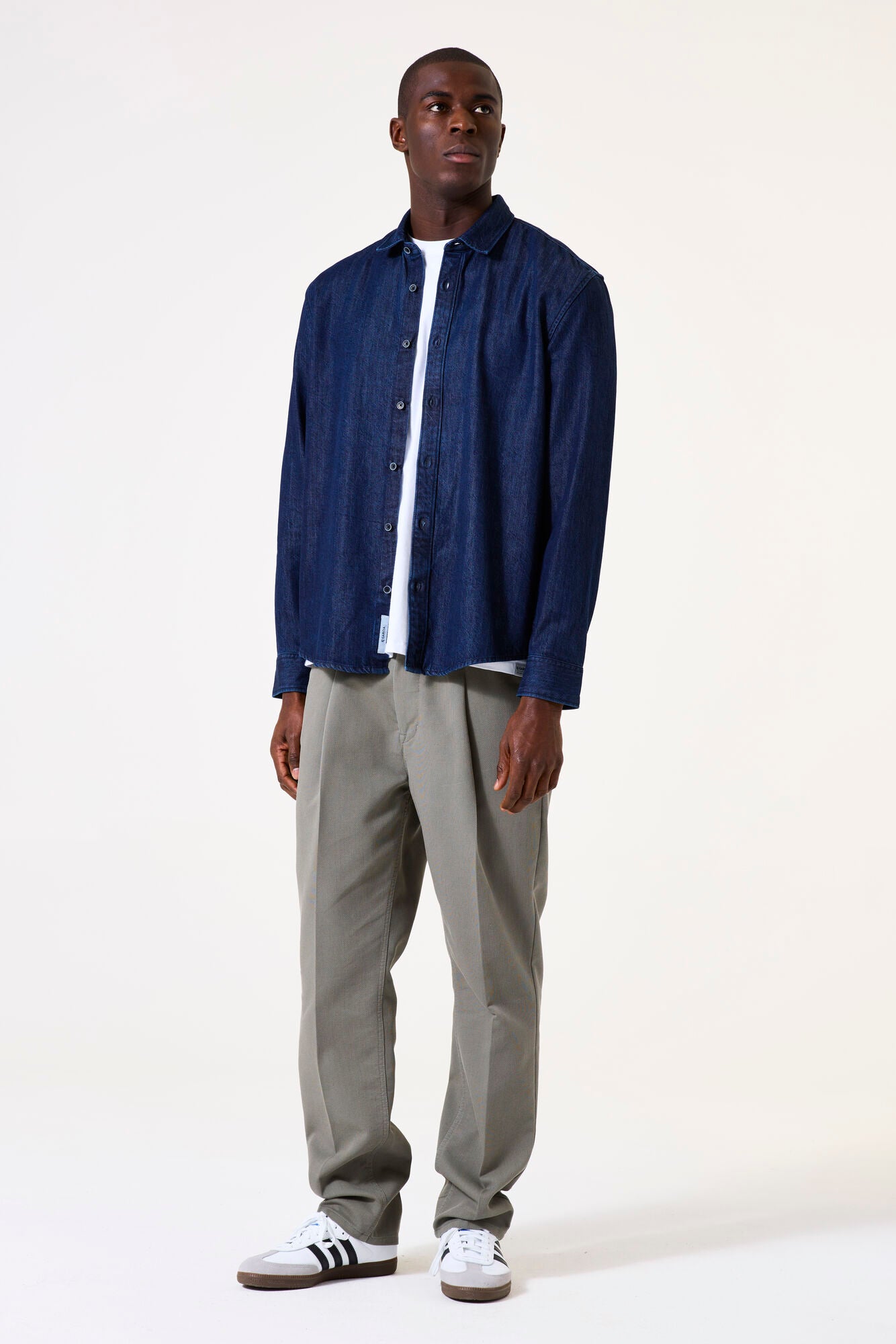 Garcia - Denim LS Shirt - Dark Used