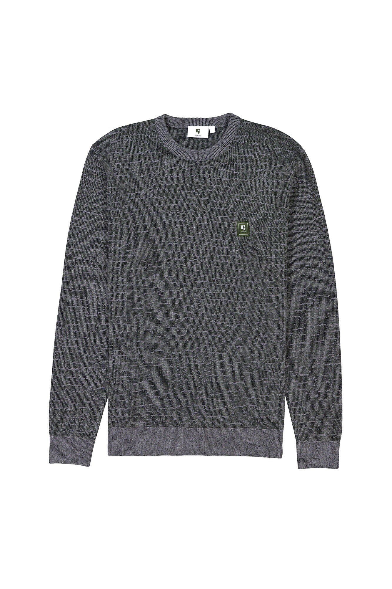 Garcia - Foggy Knit Pullover - Fossil Blue