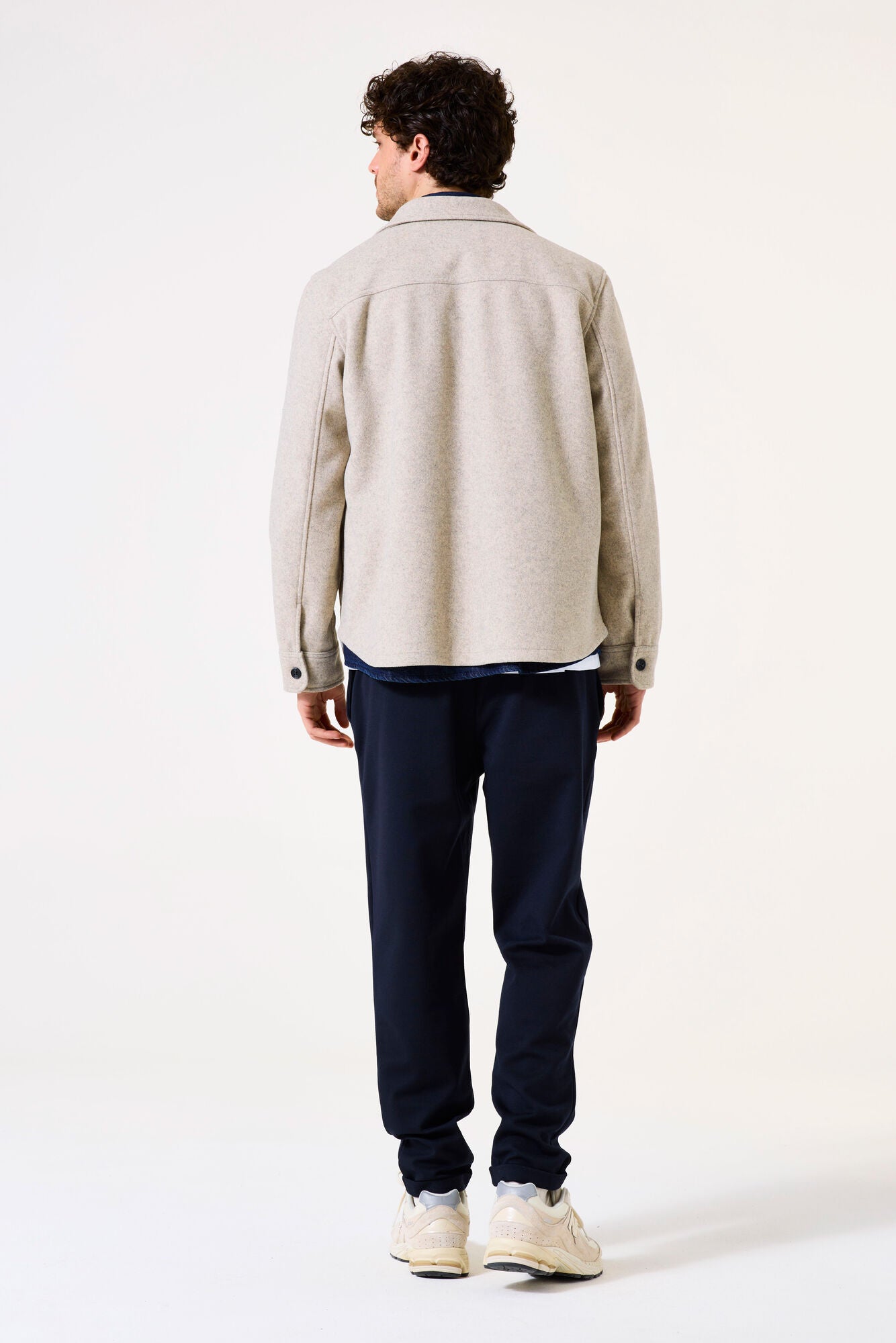 Garcia - Felted Overshirt - Sand