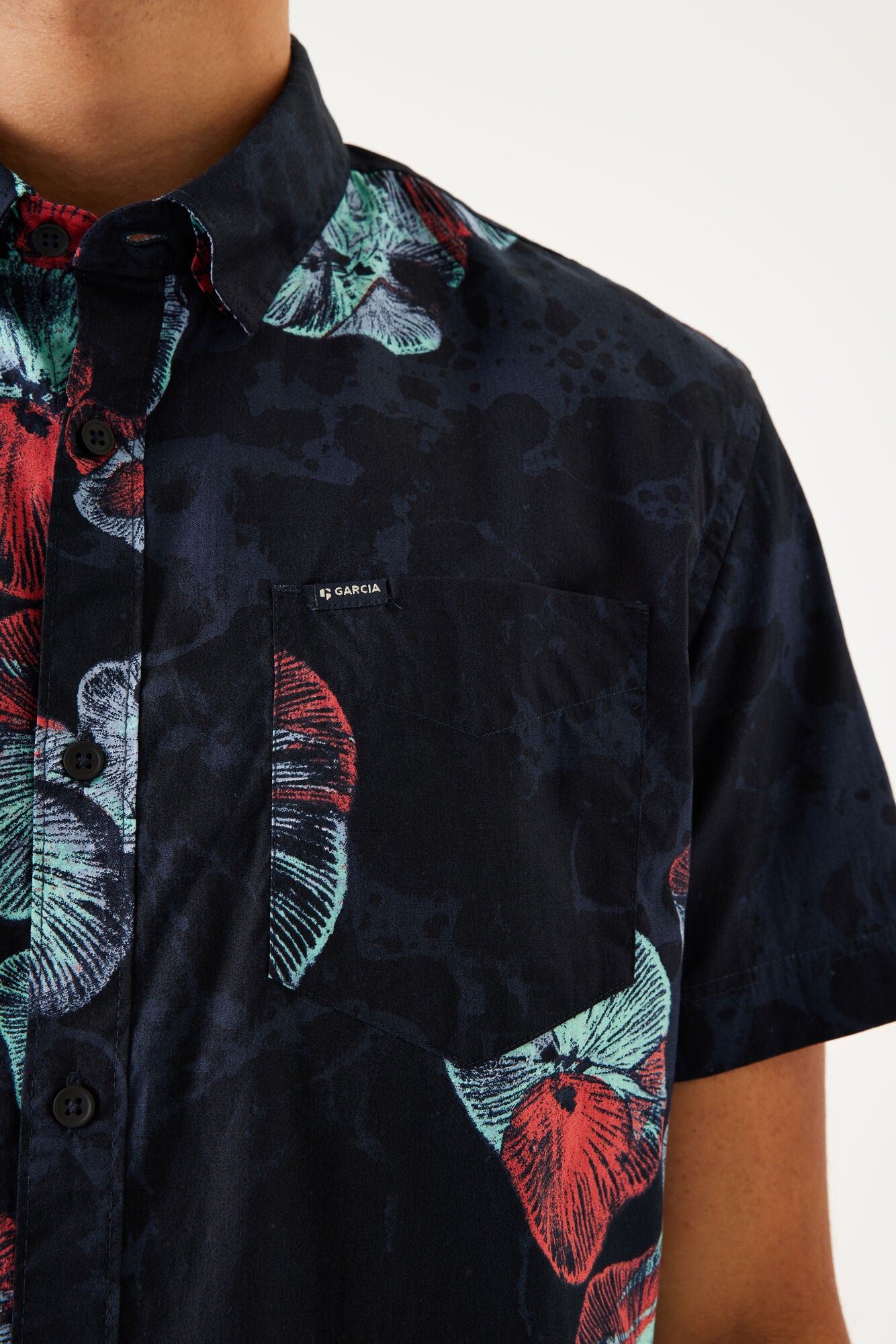 Garcia - Underwater Poppy SS Shirt - Marine