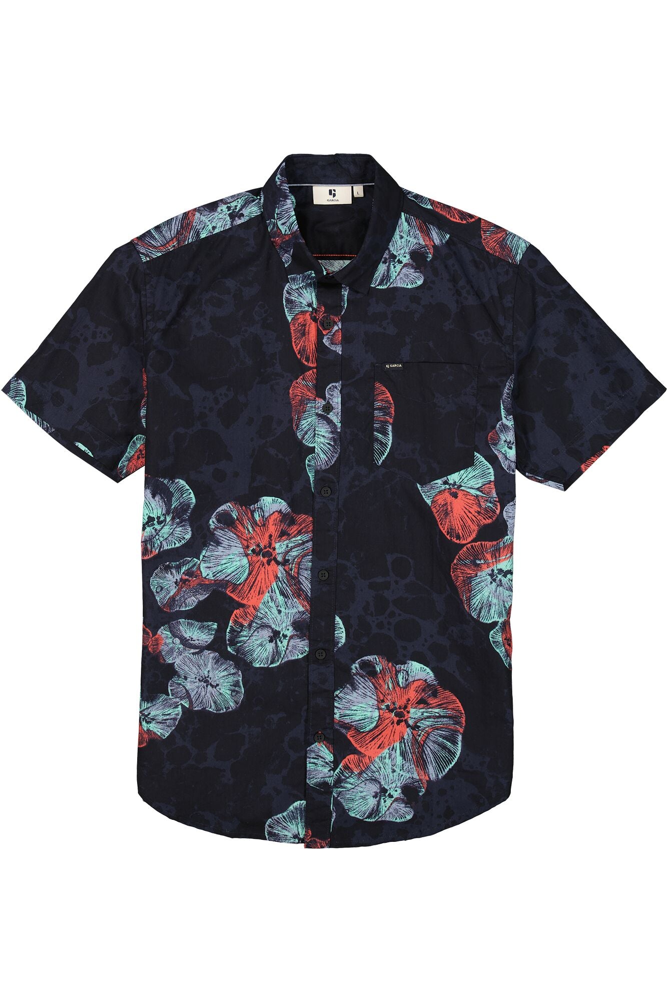 Garcia - Underwater Poppy SS Shirt - Marine