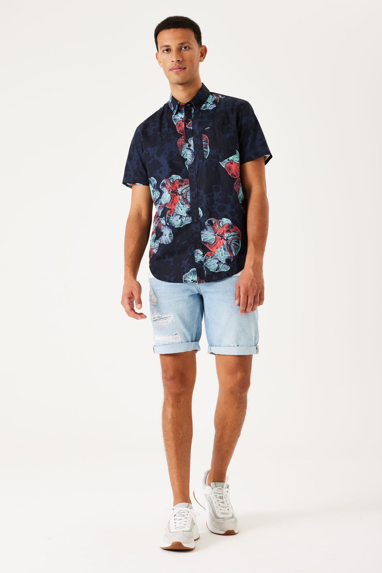 Garcia - Underwater Poppy SS Shirt - Marine
