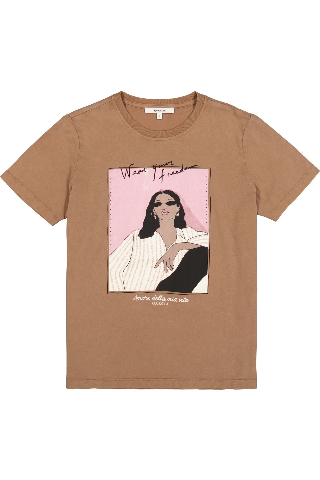 Garcia - Freedom SS Tee - Soft Taupe