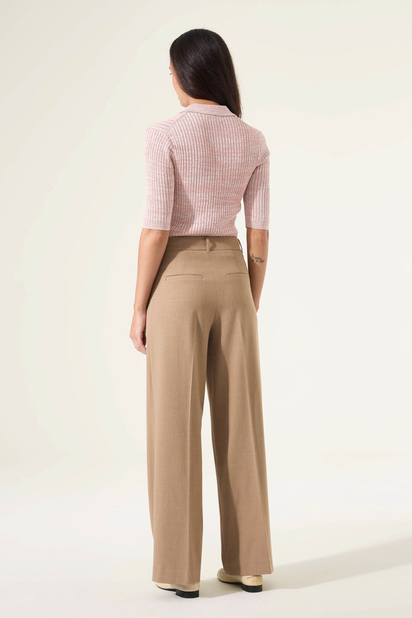 Garcia - Ribbed SS Polo - Dusty Melee
