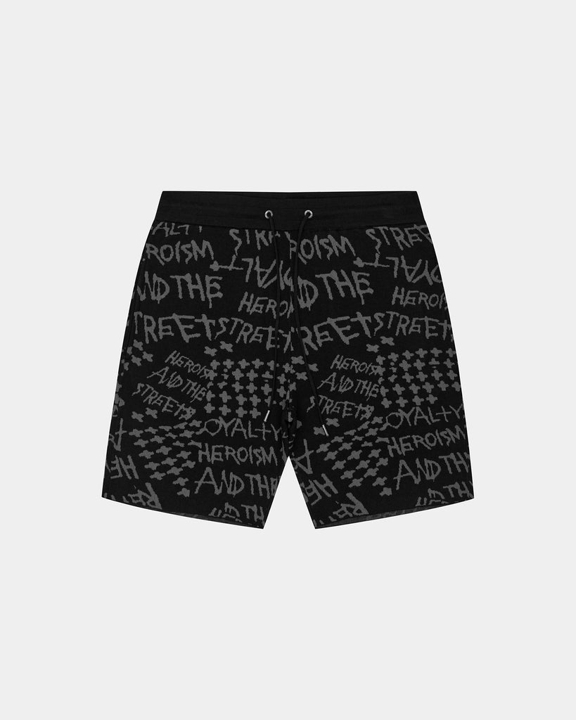 Ksubi - Heroism Knit Short - Black