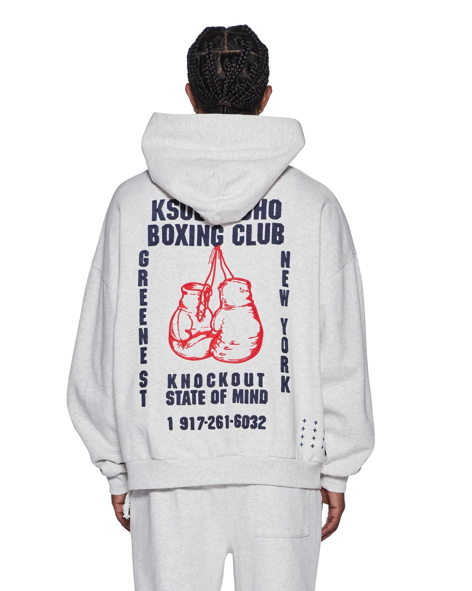 Ksubi - Club Ekcess Hoodie - Snow Marle