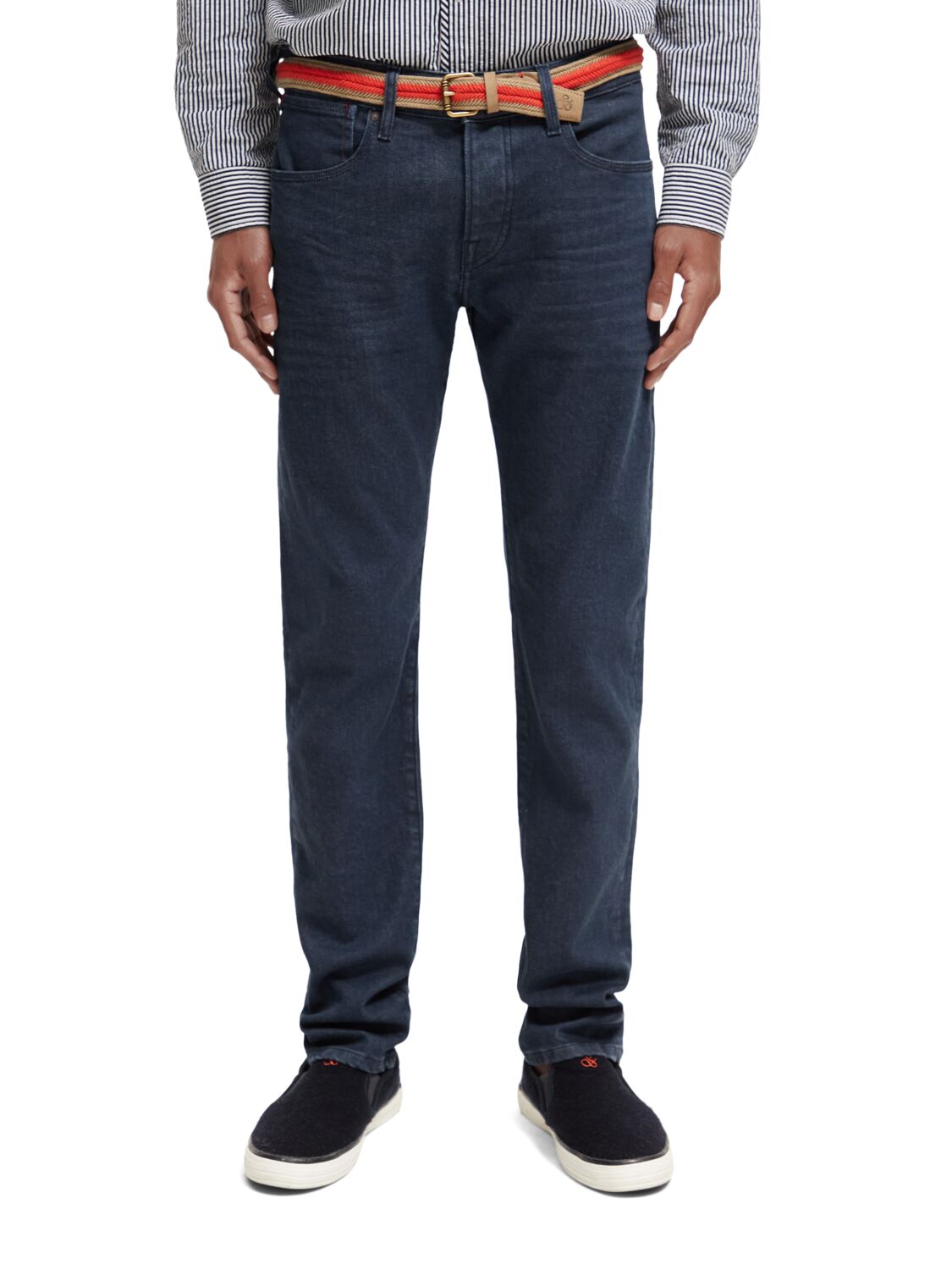 Scotch & Soda - Ralston Jean - Blauw Burn