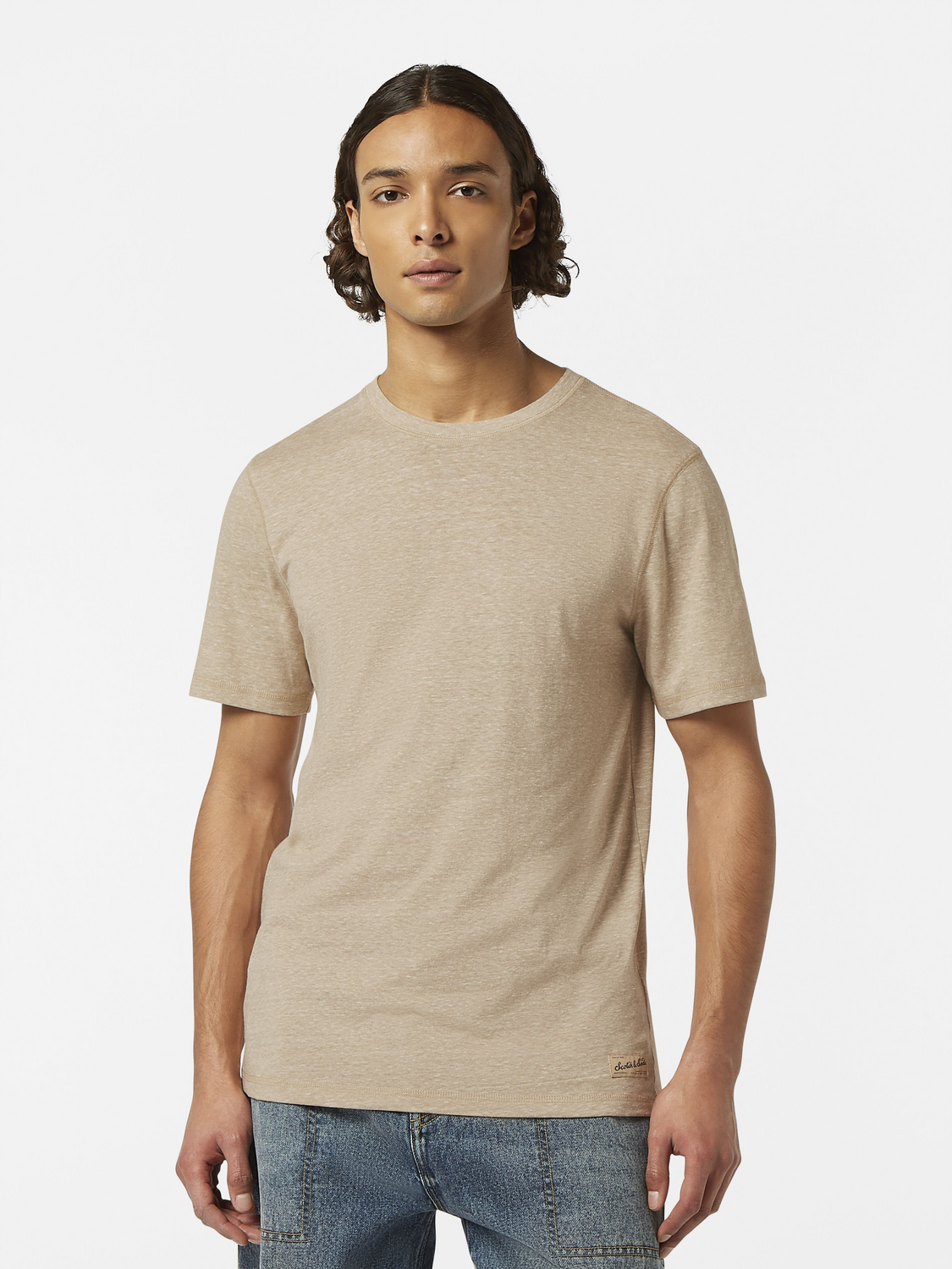Scotch & Soda - Melange Tee - Desert Sand