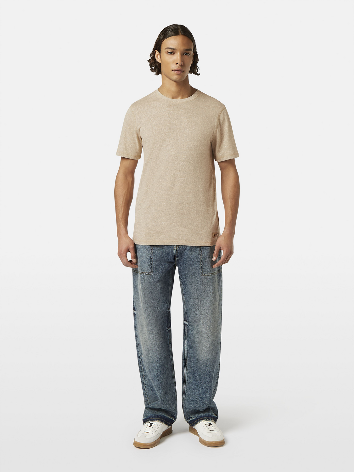 Scotch & Soda - Melange Tee - Desert Sand