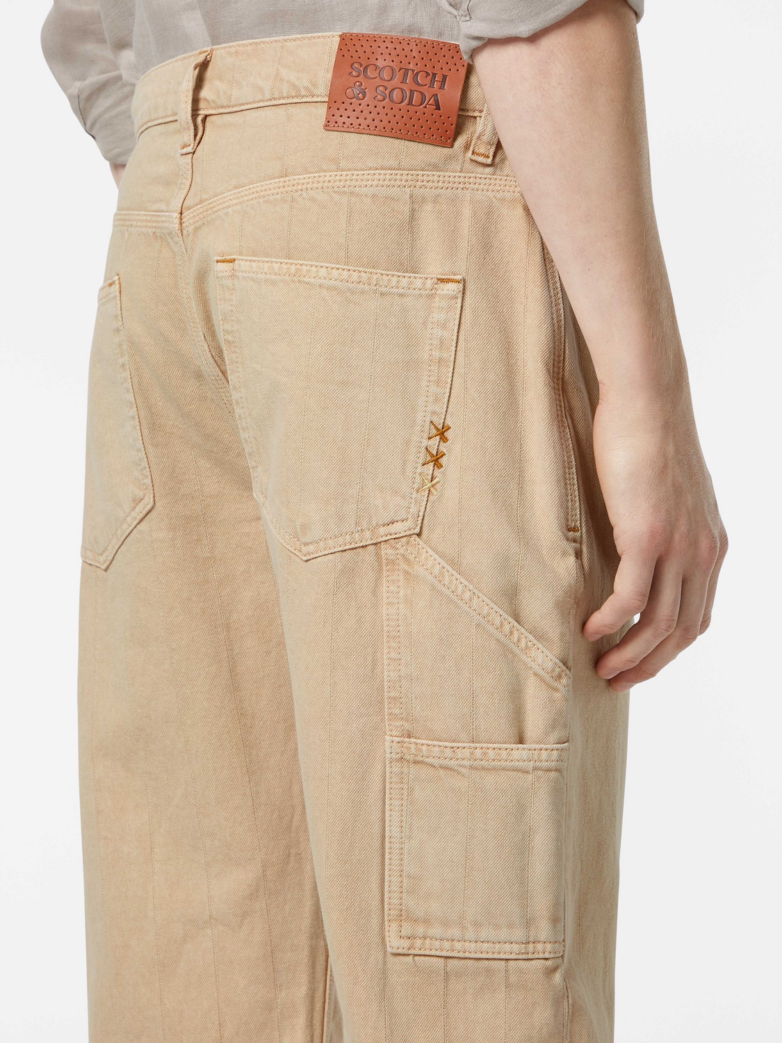 Scotch & Soda - Verve Straight Workwear Jean - Desert Sand