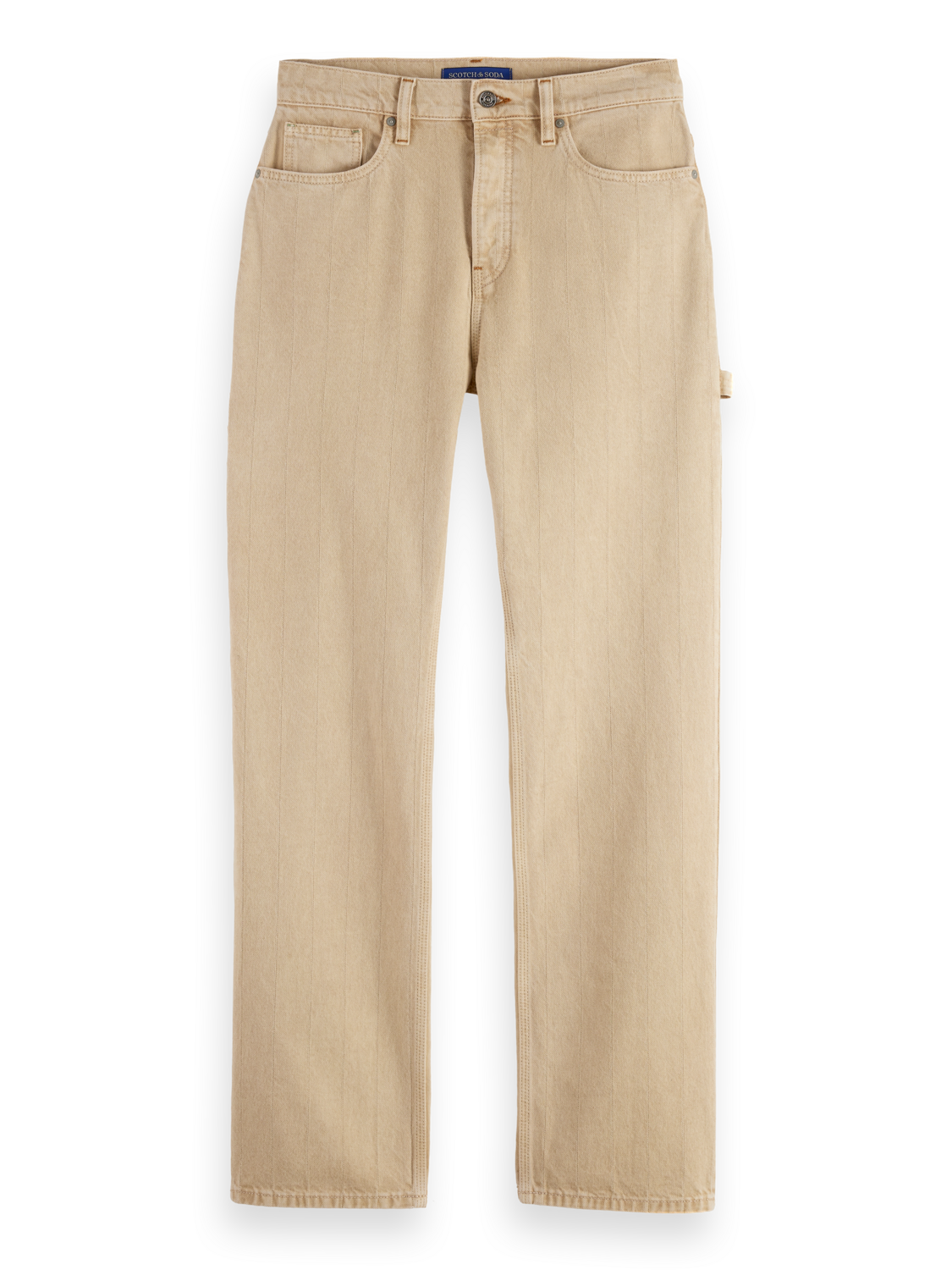Scotch & Soda - Verve Straight Workwear Jean - Desert Sand