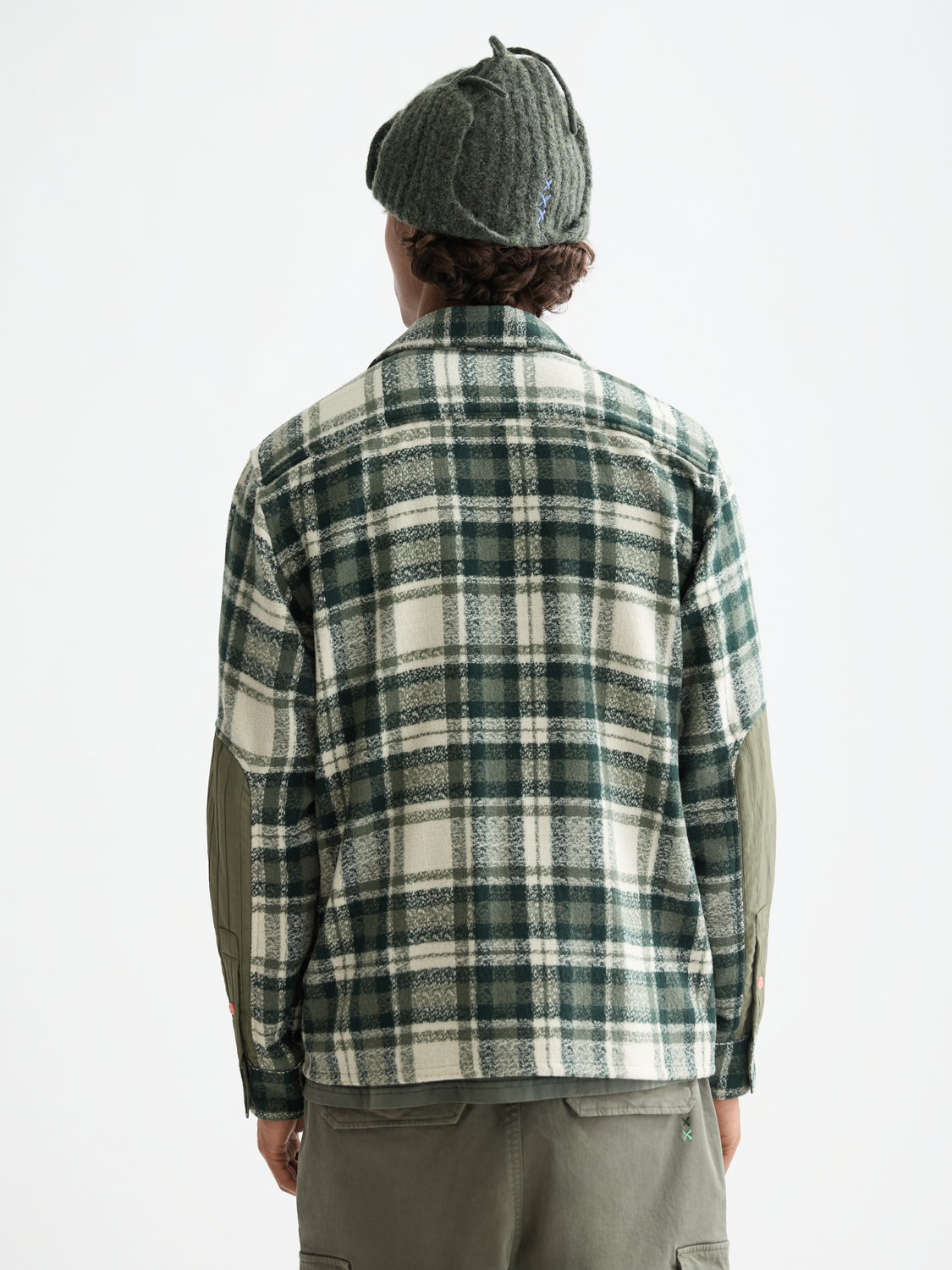 Scotch & Soda - Patchwork Relaxed Fit Shirt - Thyme Check