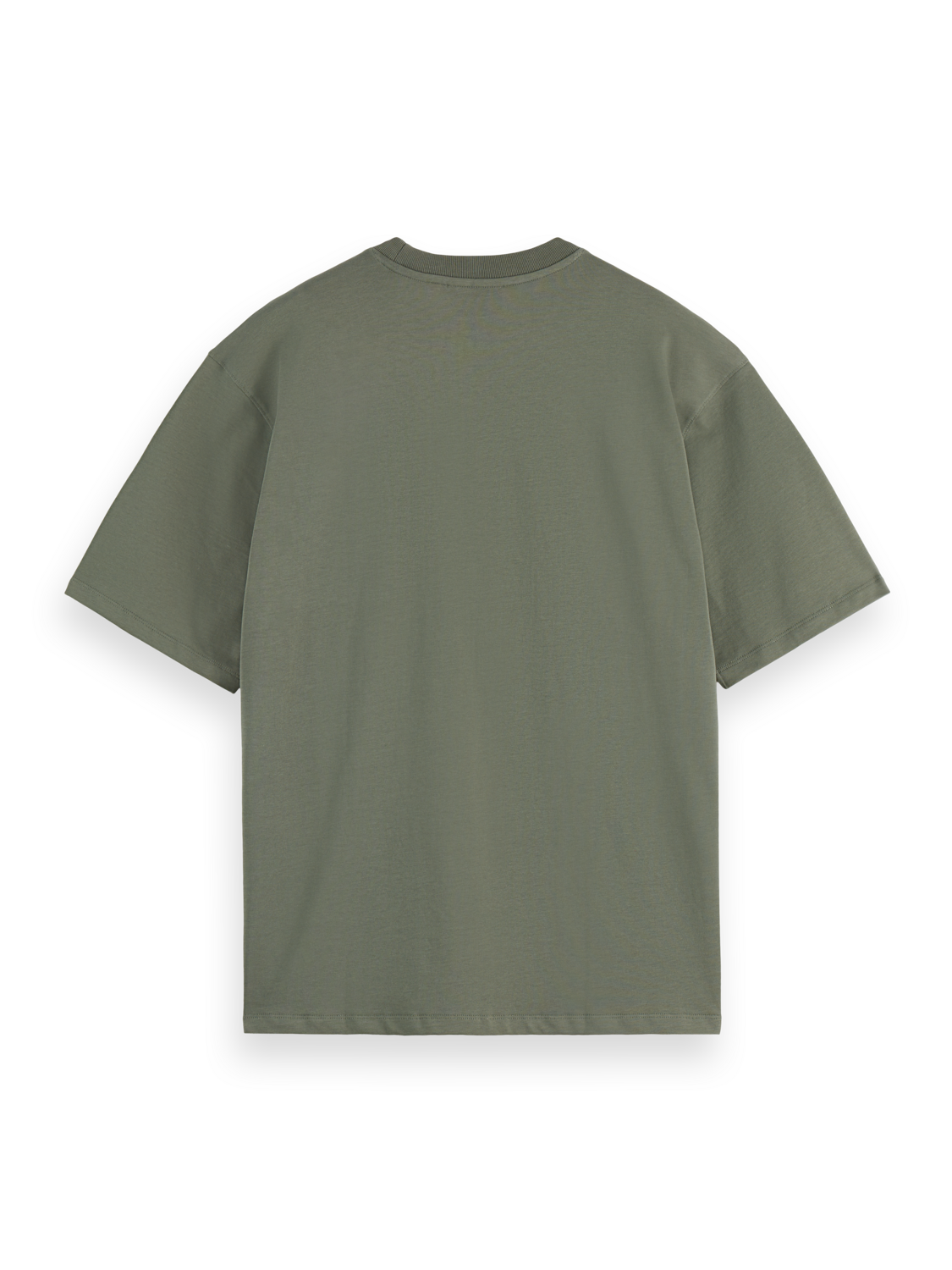 Scotch & Soda - Loose Fit 3 Crosses Pocket Tee - Thyme