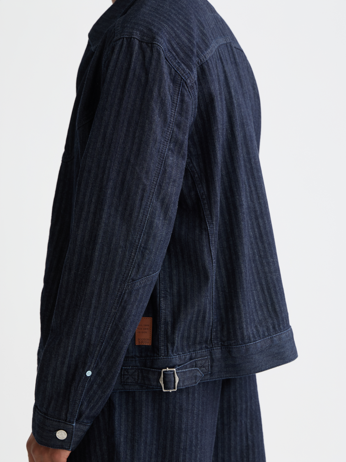Scotch & Soda - Trucker Western Jacket - Blue Velvet