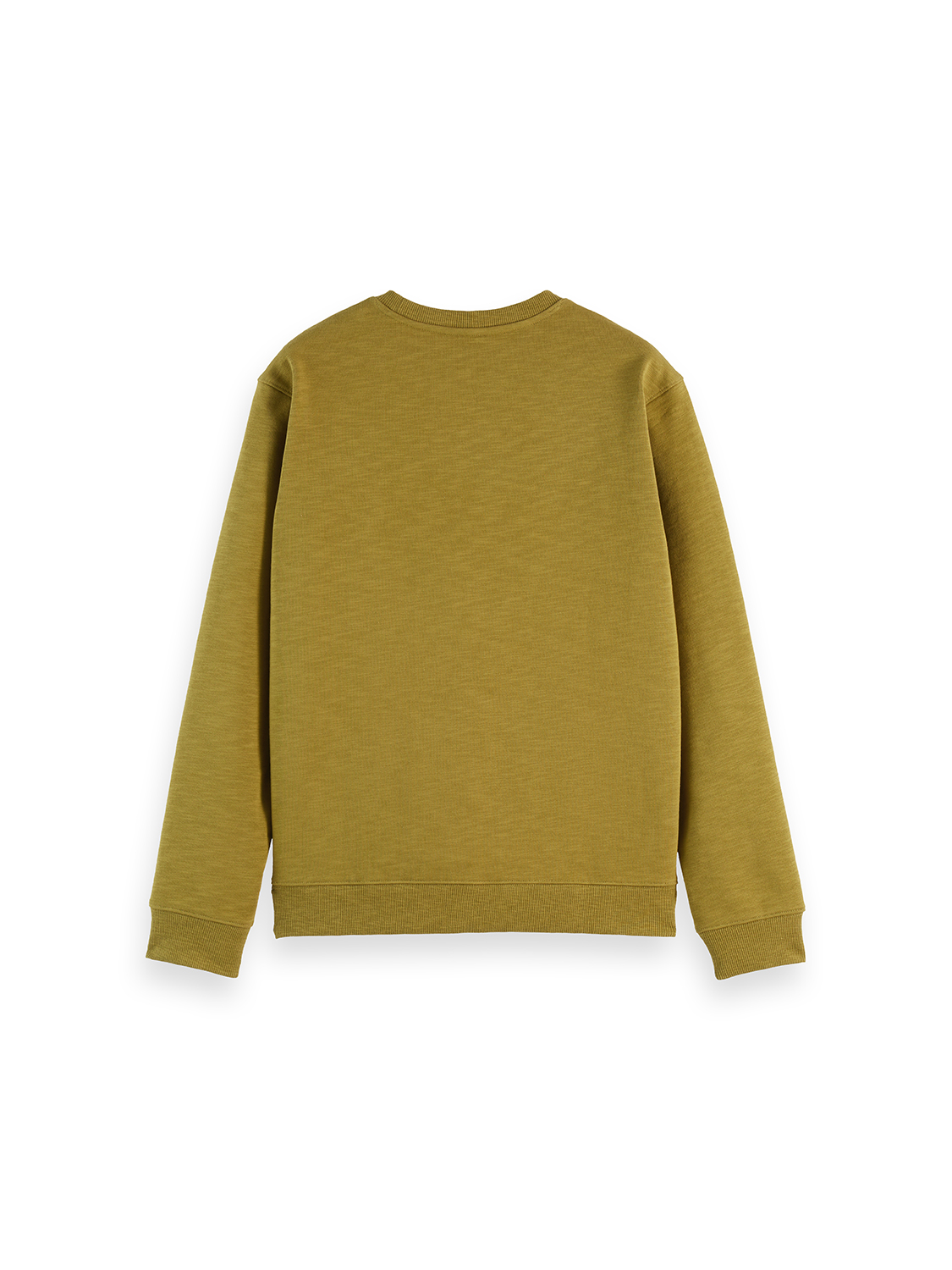 Scotch & Soda - Chest Logo Regular Fit Sweatshirt - Green Moss