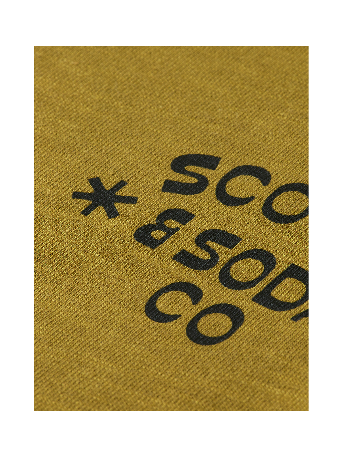 Scotch & Soda - Chest Logo Regular Fit Sweatshirt - Green Moss