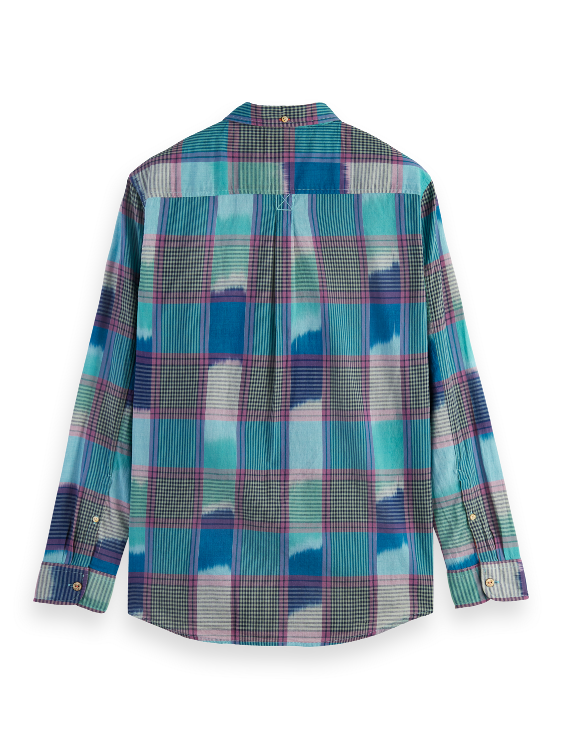Scotch & Soda - Yarn-Dyed Voile Shirt - Check Multi