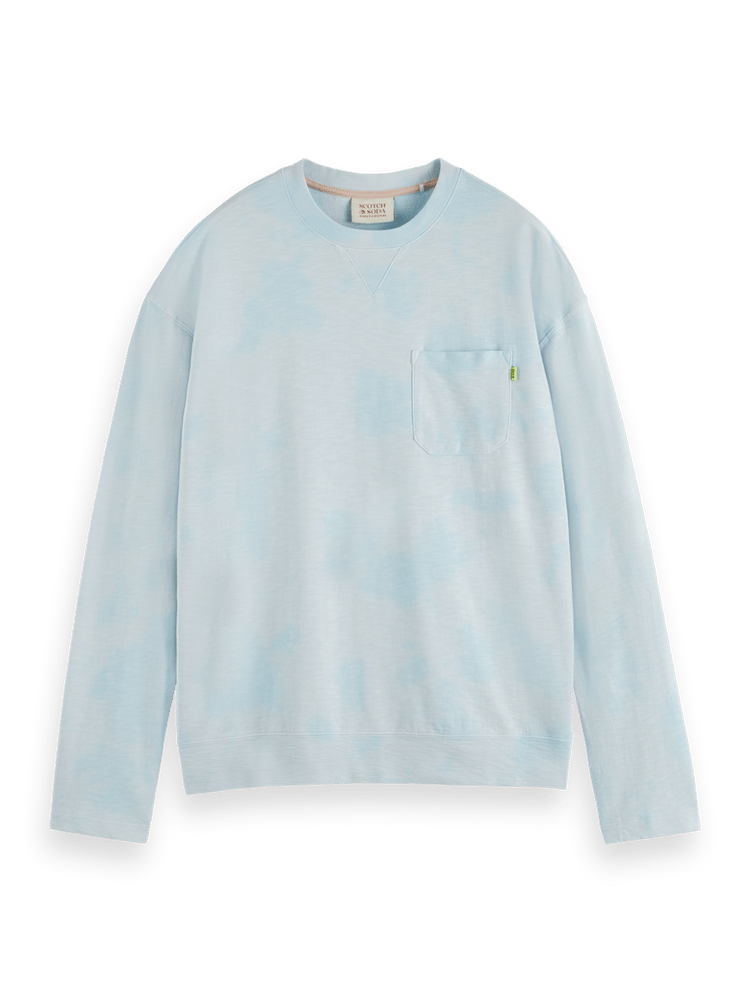 Neon blue sweatshirt on sale