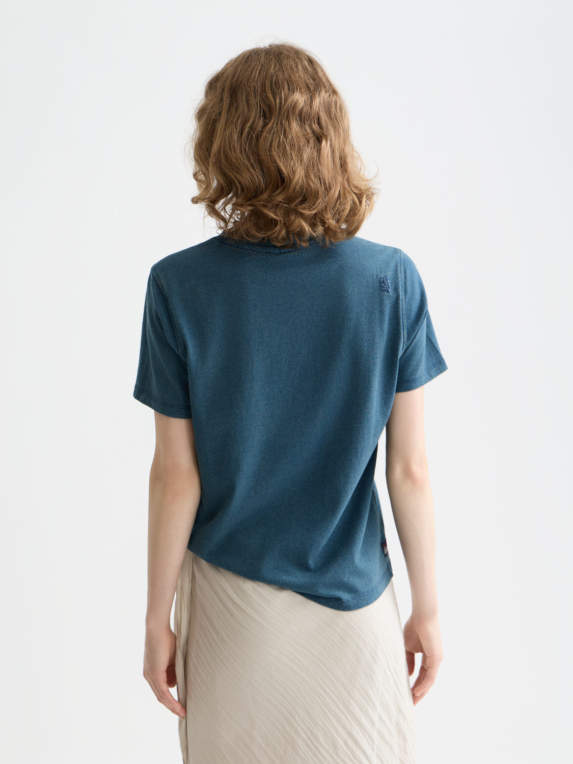 Maison Scotch - Graphic Regular Fit Tee - Indigo