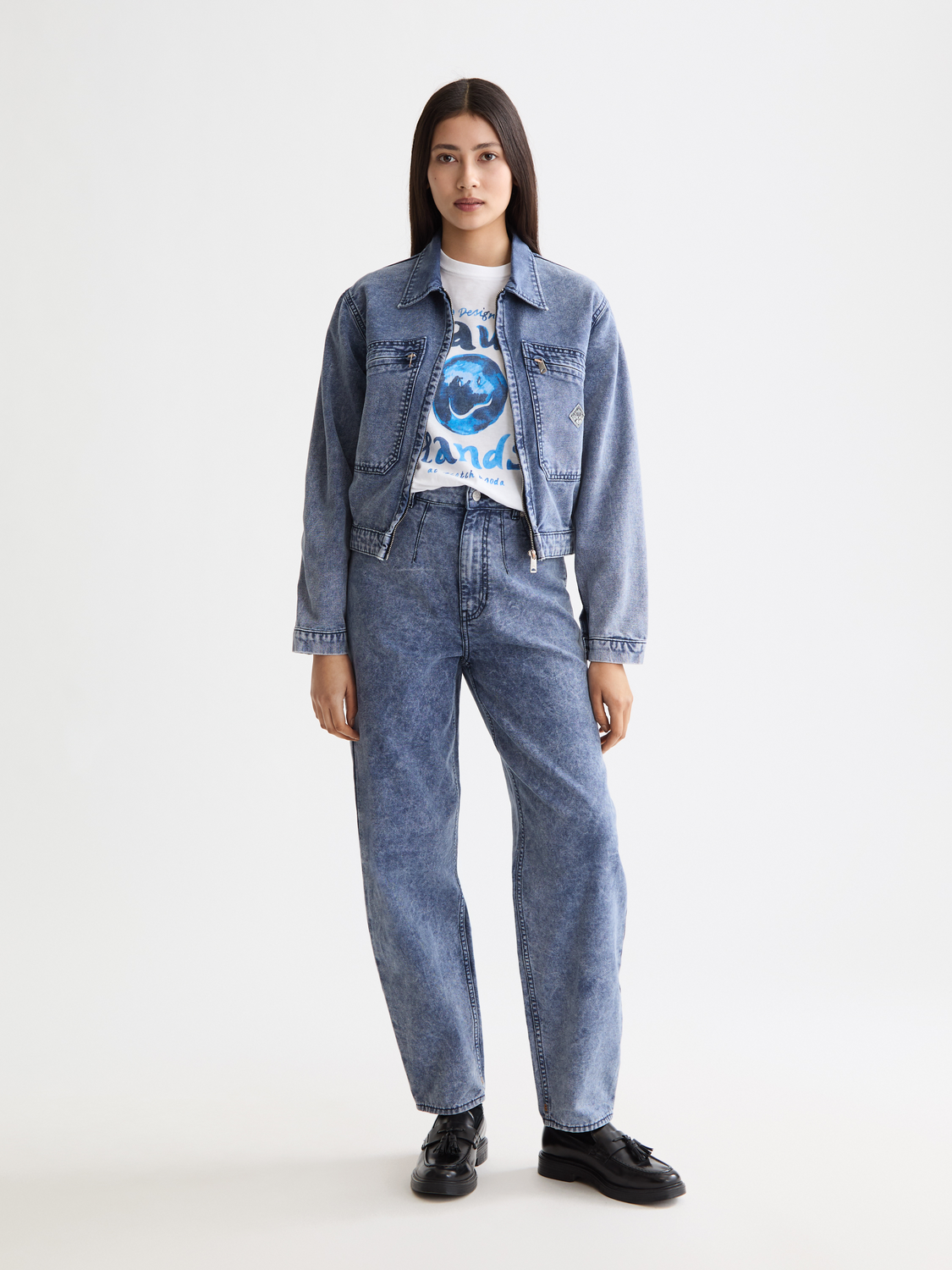 Maison Scotch - Mountain Dyed Denim Jacket - Navy