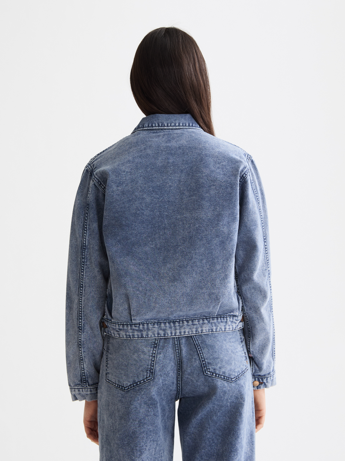 Maison Scotch - Mountain Dyed Denim Jacket - Navy