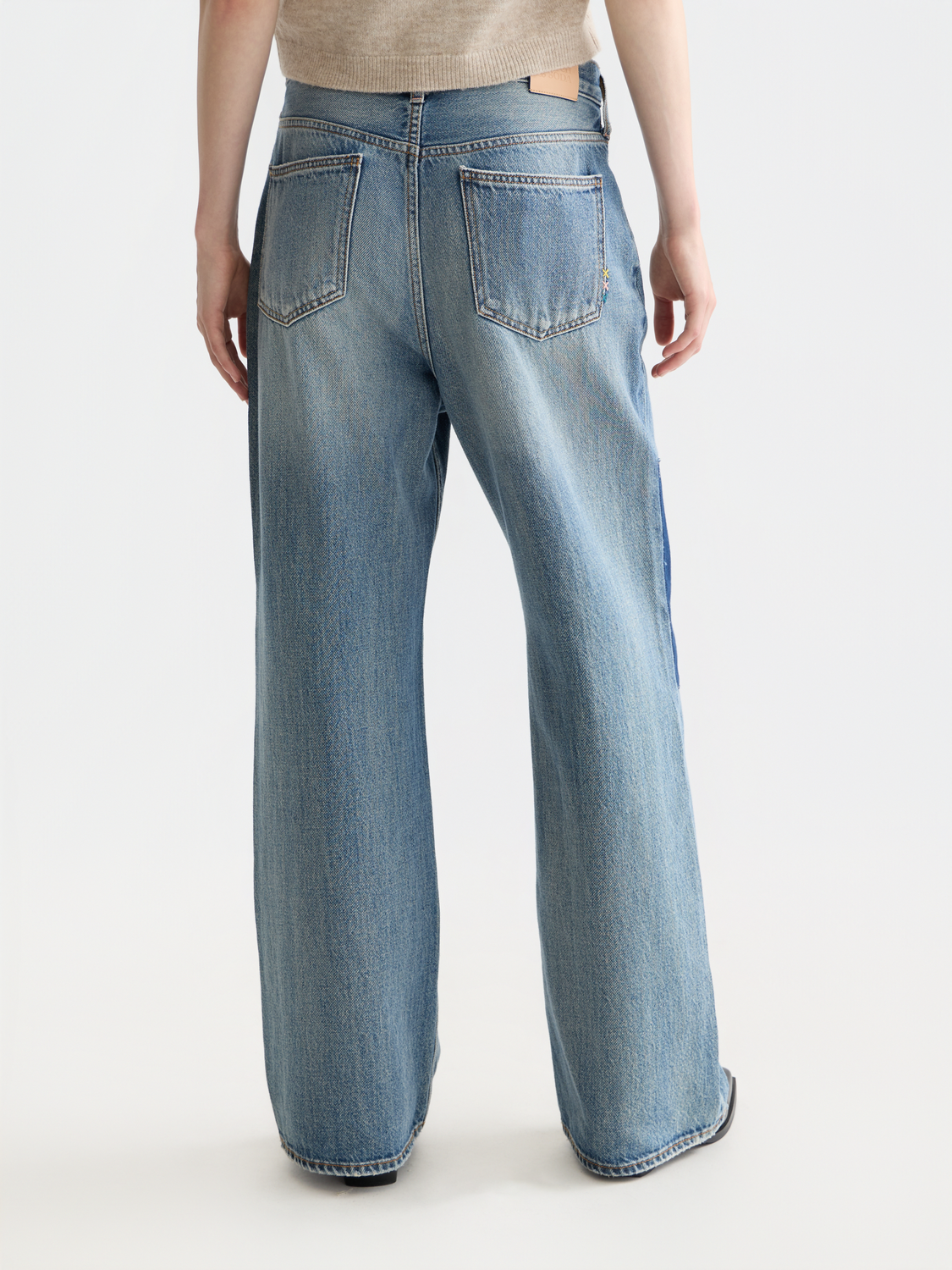 Maison Scotch - The Deep Low Rise Wide Leg Jean - The Cosmico