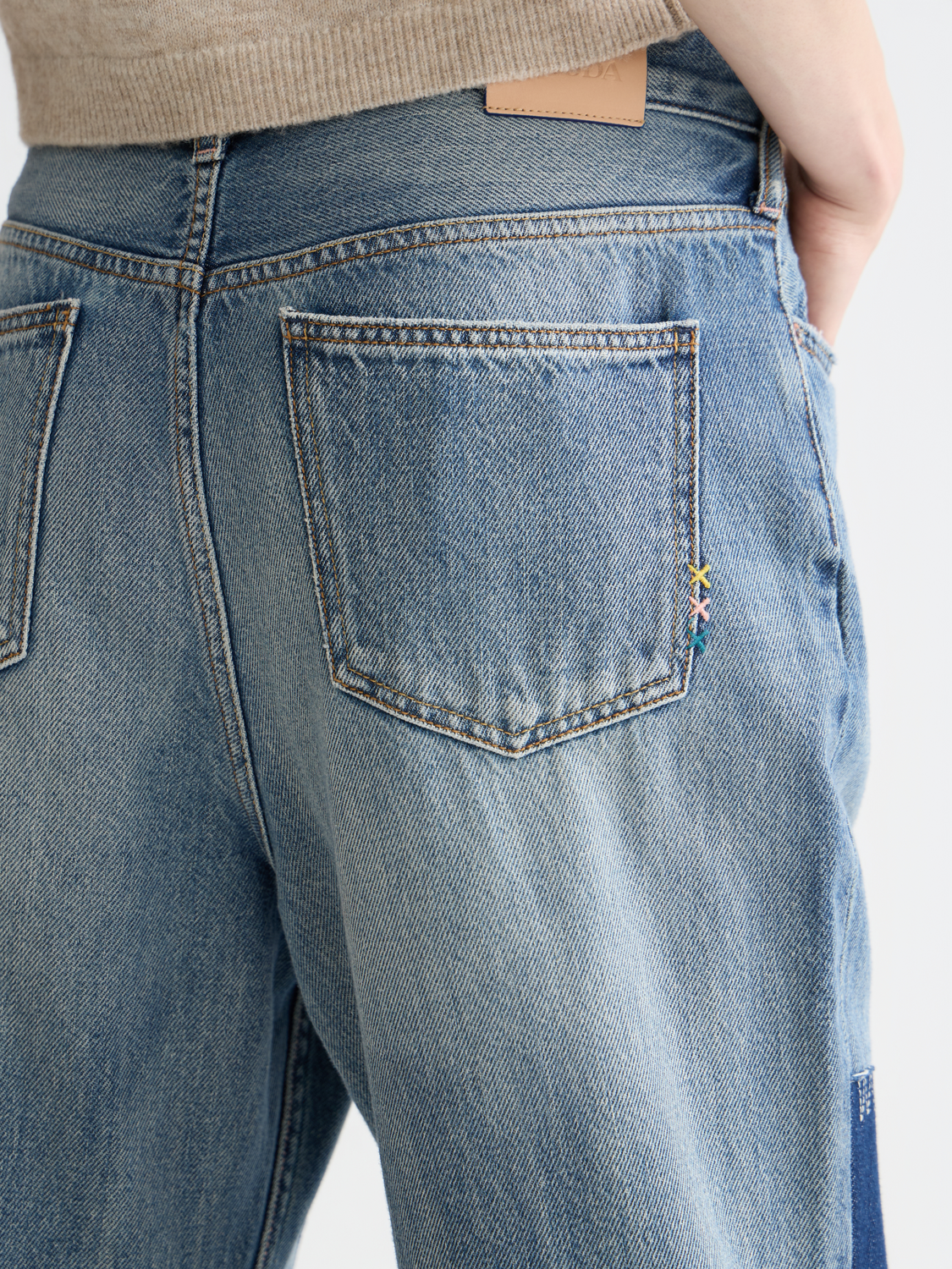 Maison Scotch - The Deep Low Rise Wide Leg Jean - The Cosmico