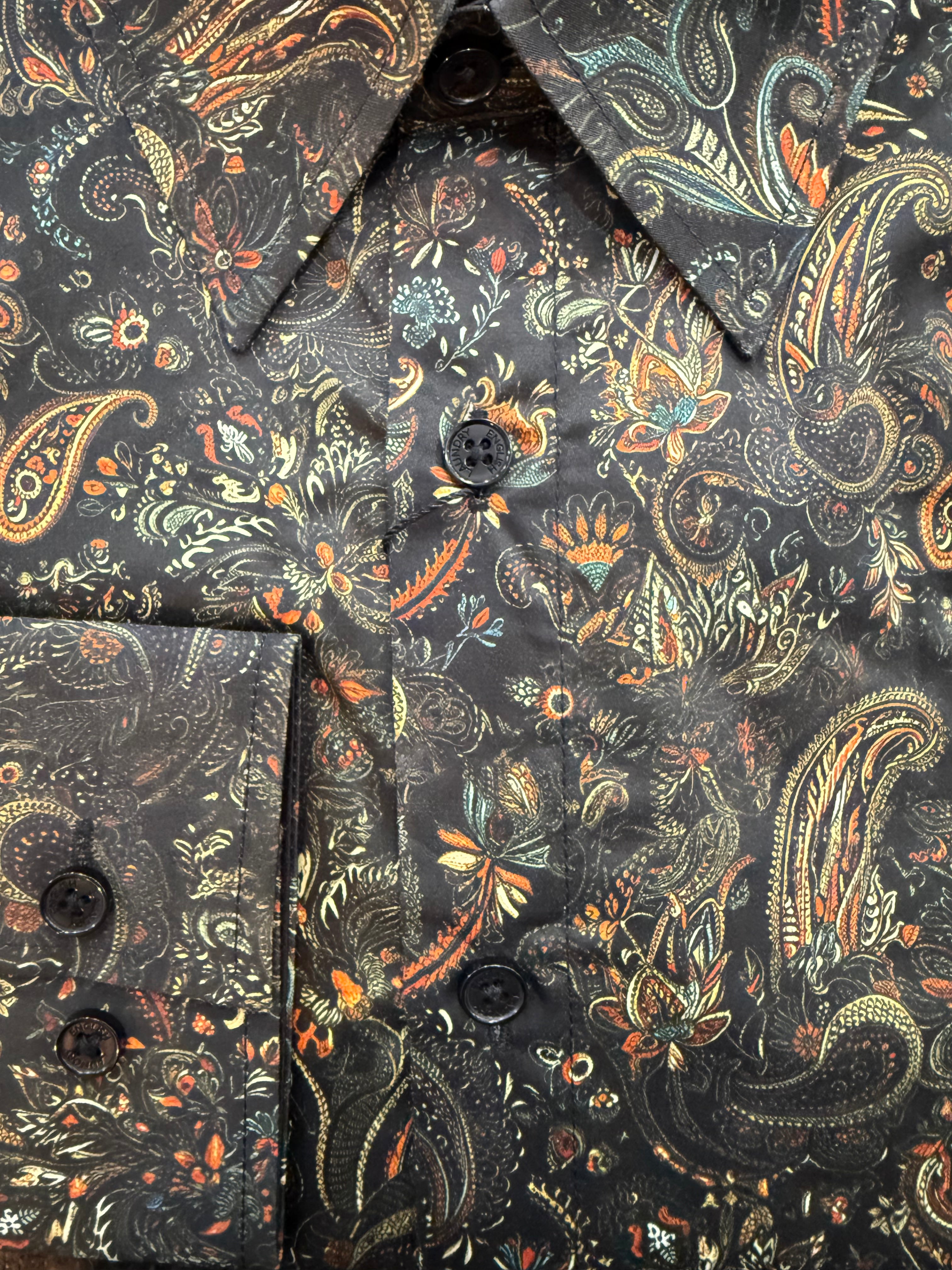 English Laundry - John Lennon LS Shirt - Black Multi