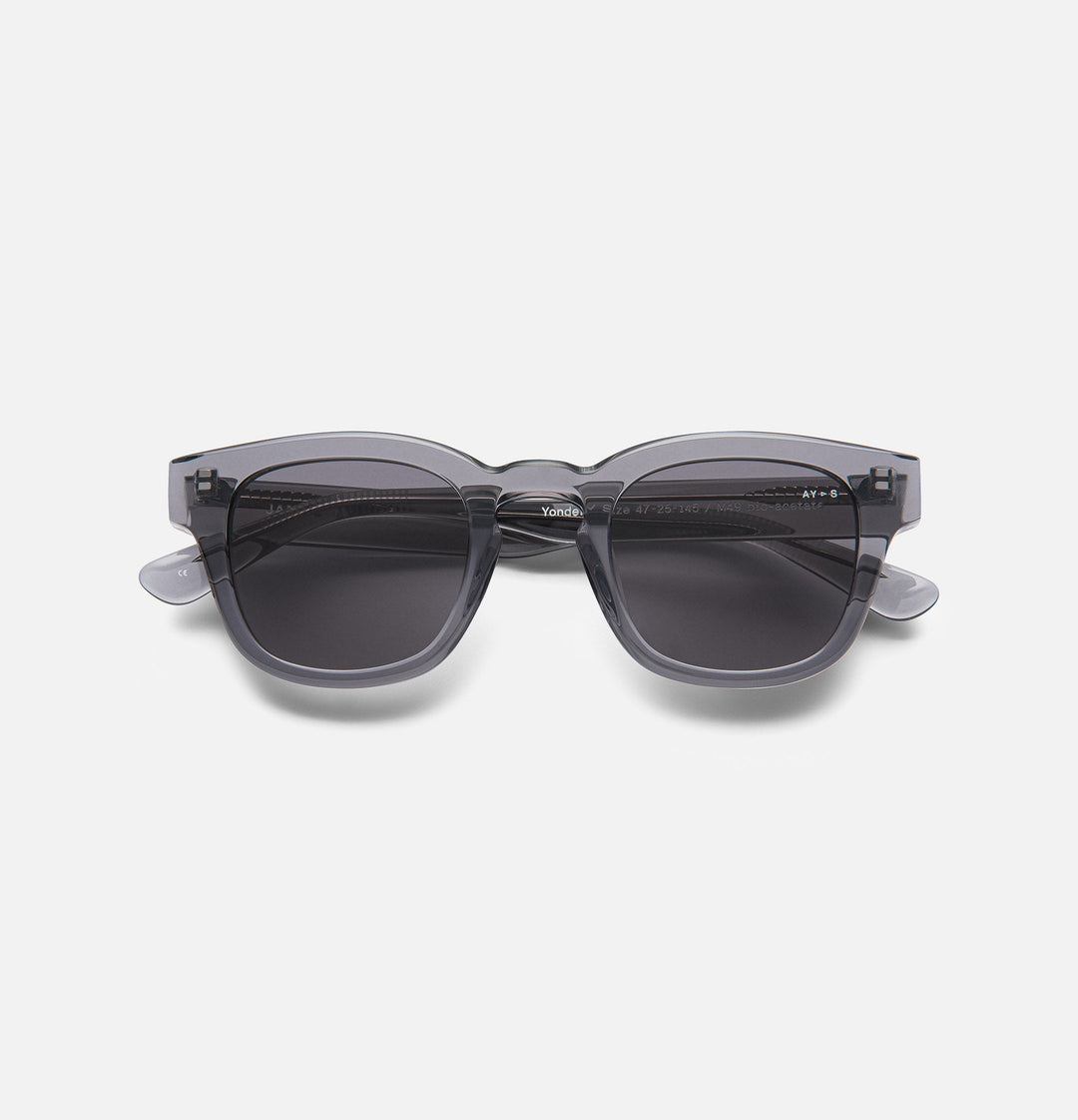 James Ay - Yonder Sunglasses - Transparent Grey
