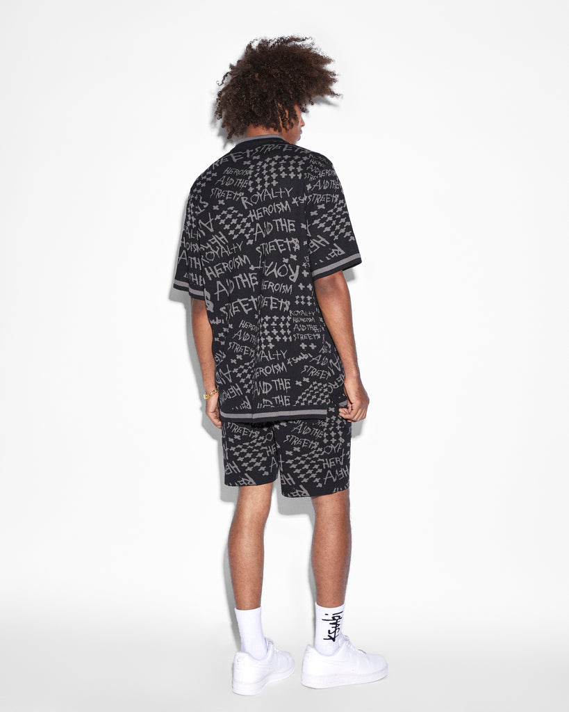 Ksubi - Heroism Knit Resort SS Shirt - Black